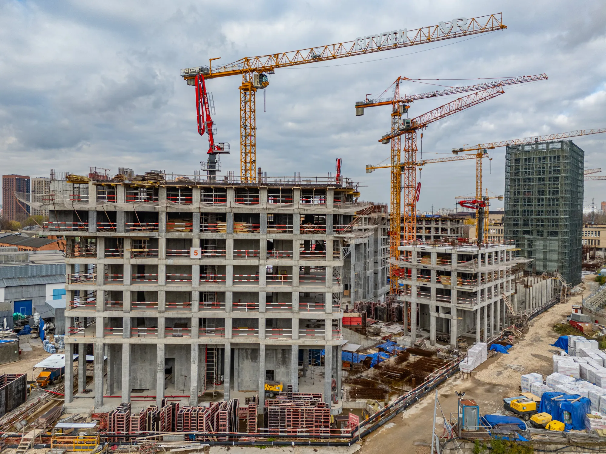 ЖК CITYZEN (СИТИЗЕН) ход строительства