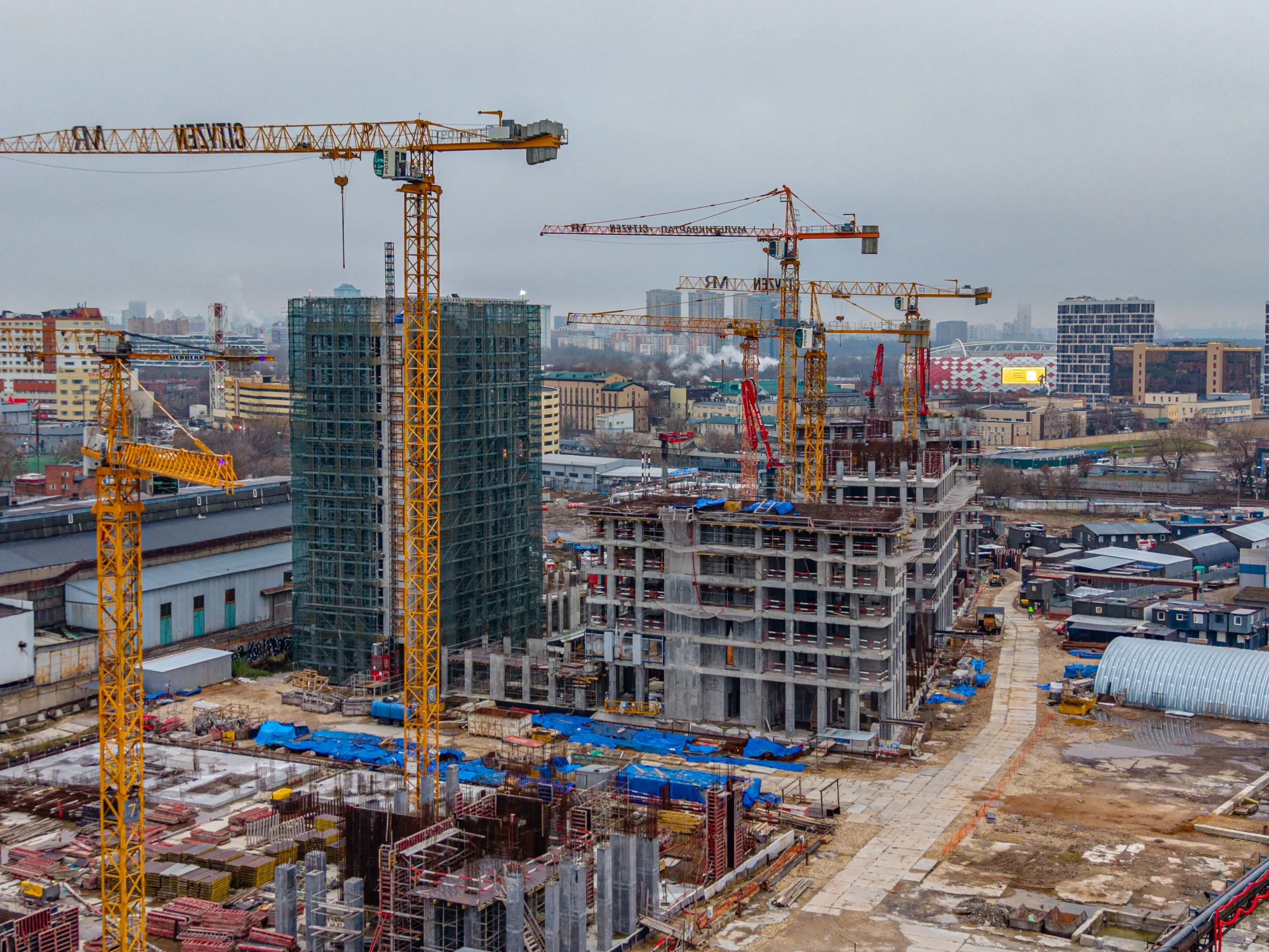 ЖК CITYZEN (СИТИЗЕН) ход строительства