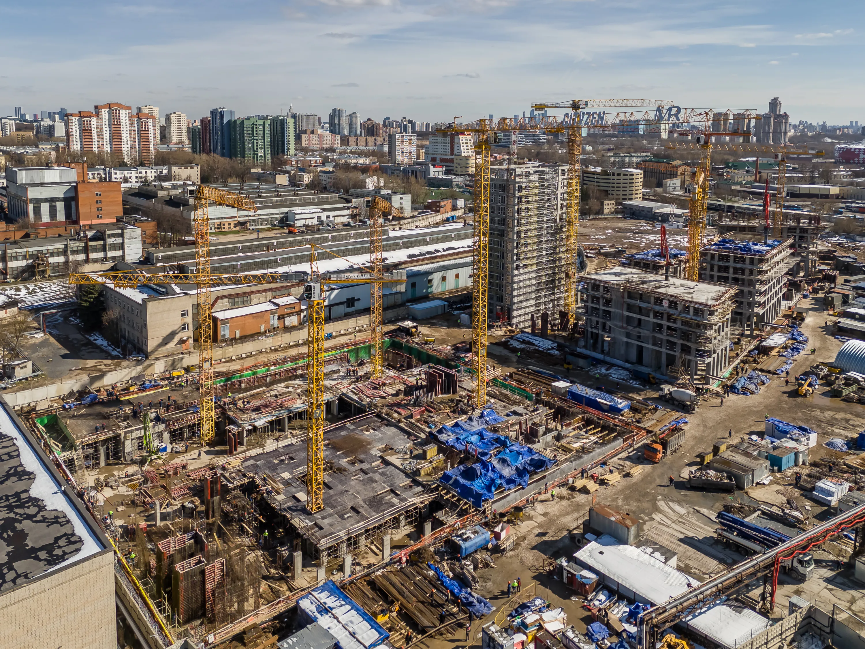 ЖК CITYZEN (СИТИЗЕН) ход строительства