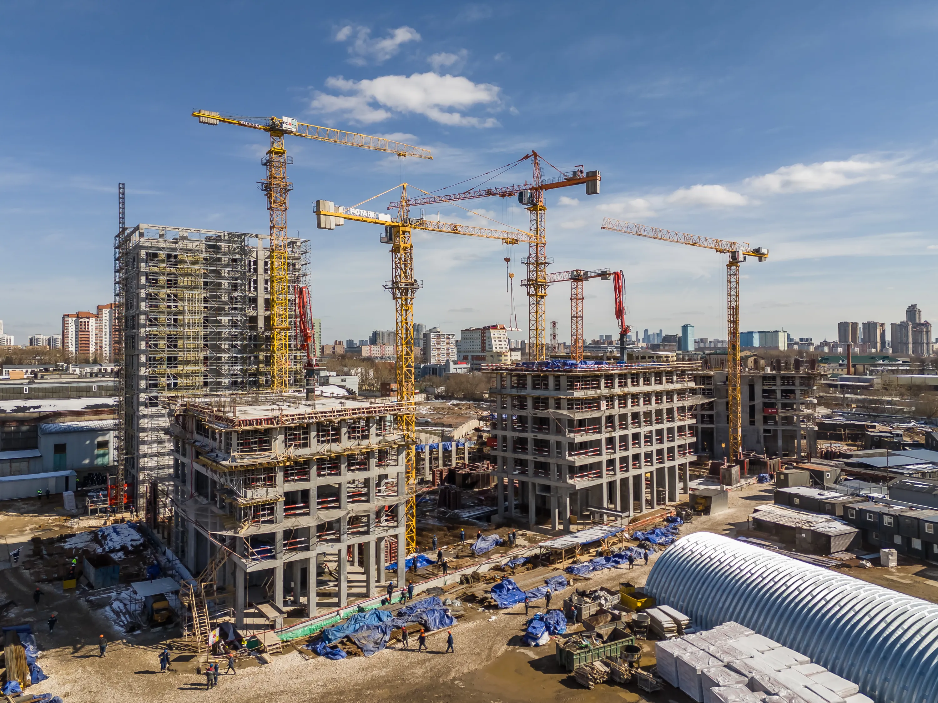 ЖК CITYZEN (СИТИЗЕН) ход строительства