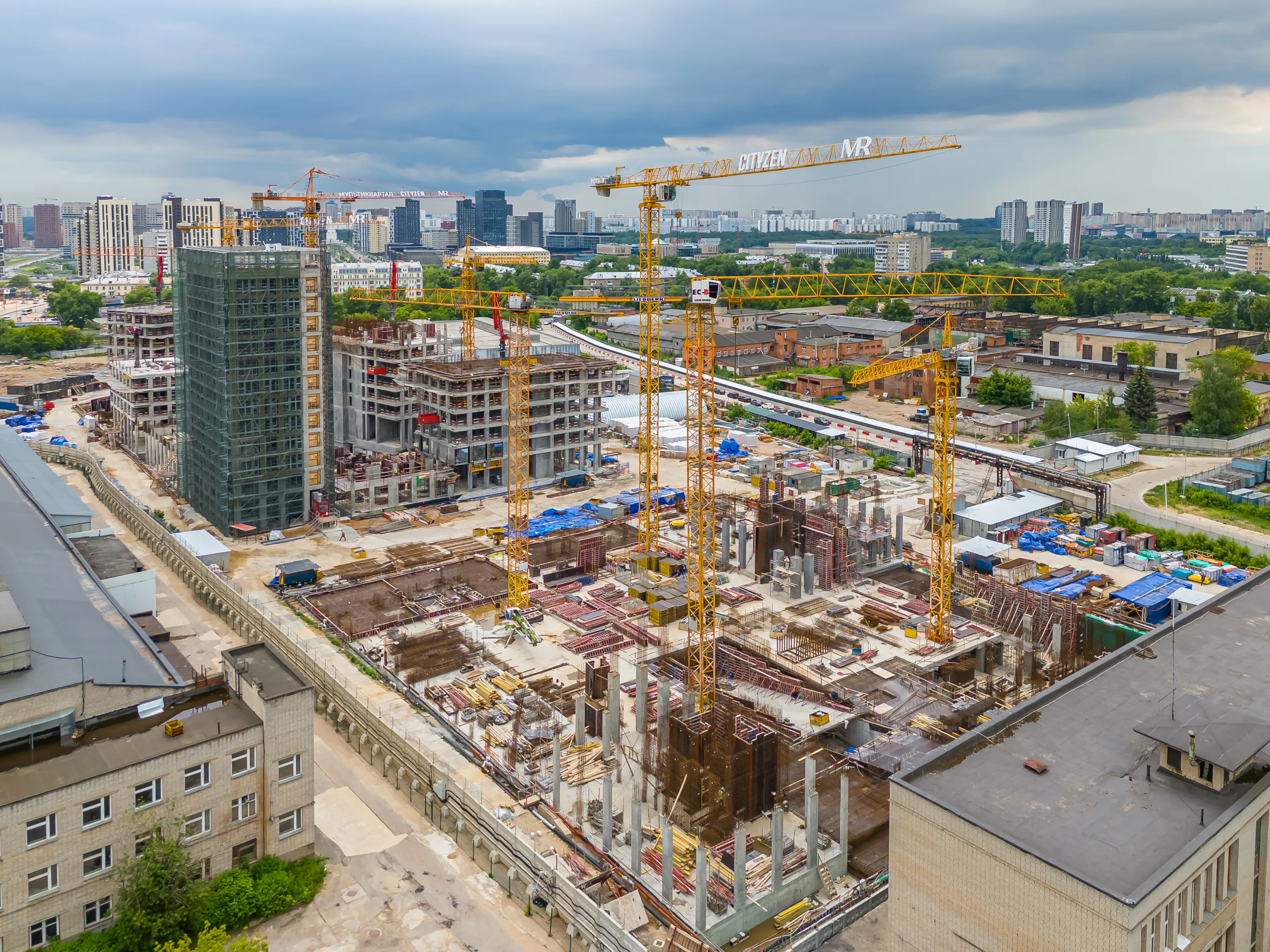 ЖК CITYZEN (СИТИЗЕН) ход строительства