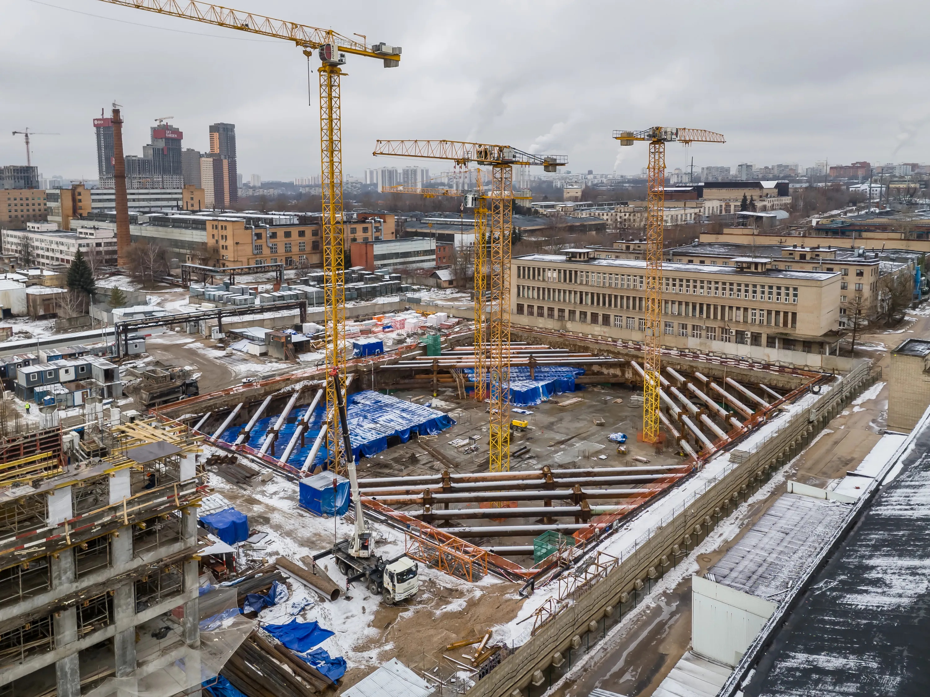 ЖК CITYZEN (СИТИЗЕН) ход строительства