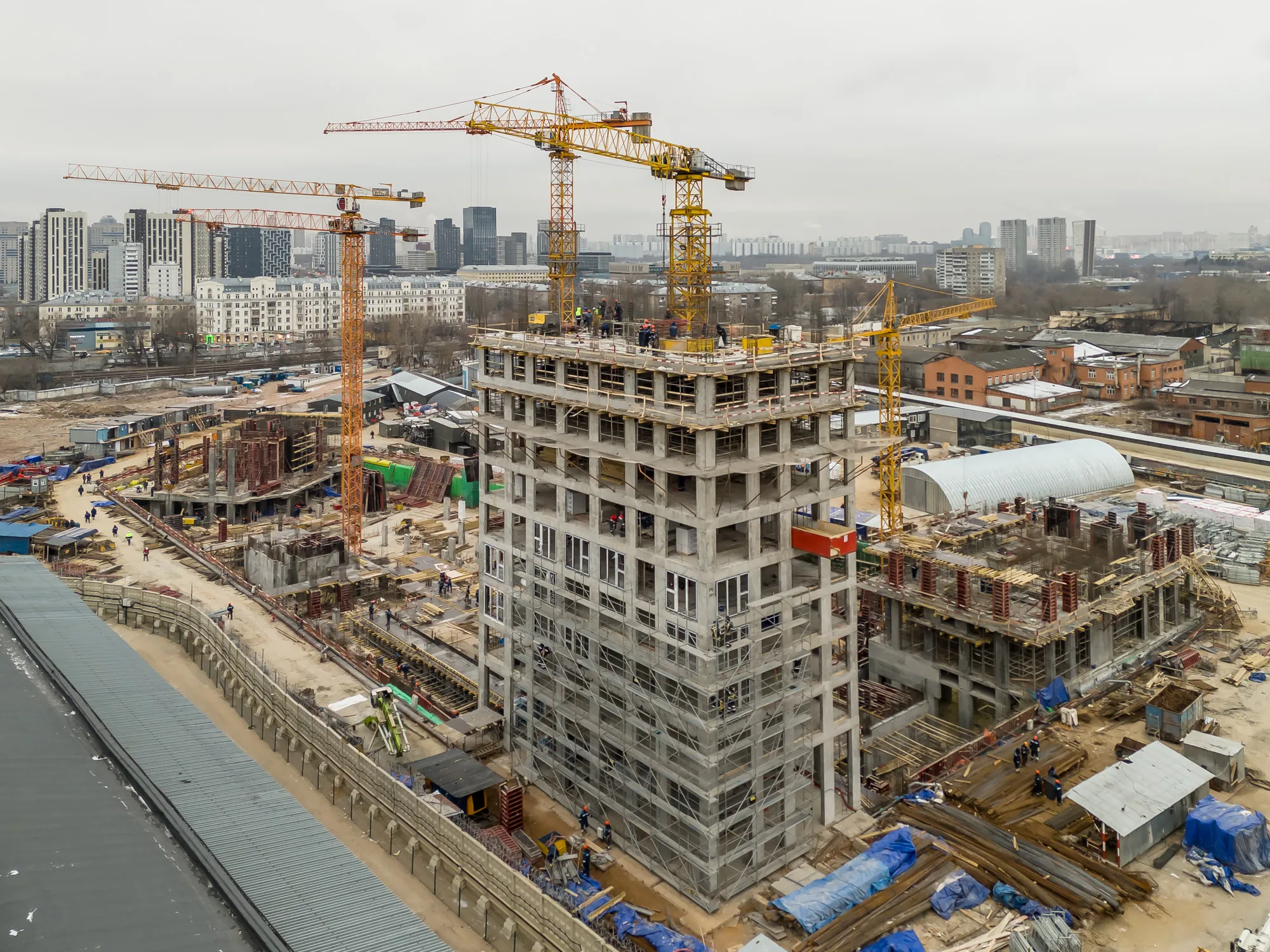 ЖК CITYZEN (СИТИЗЕН) ход строительства