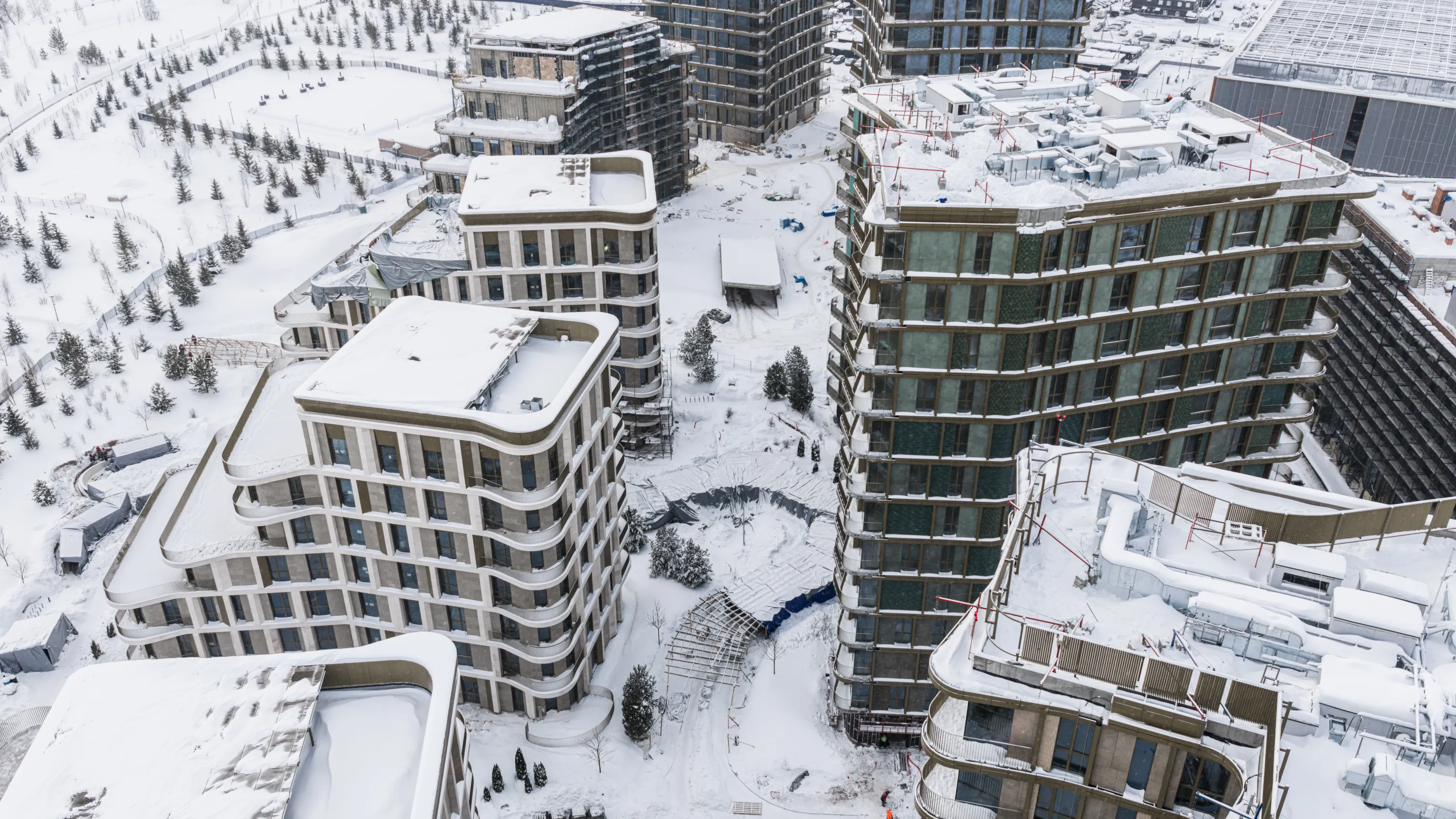 СберСити - квартал В20 ход строительства