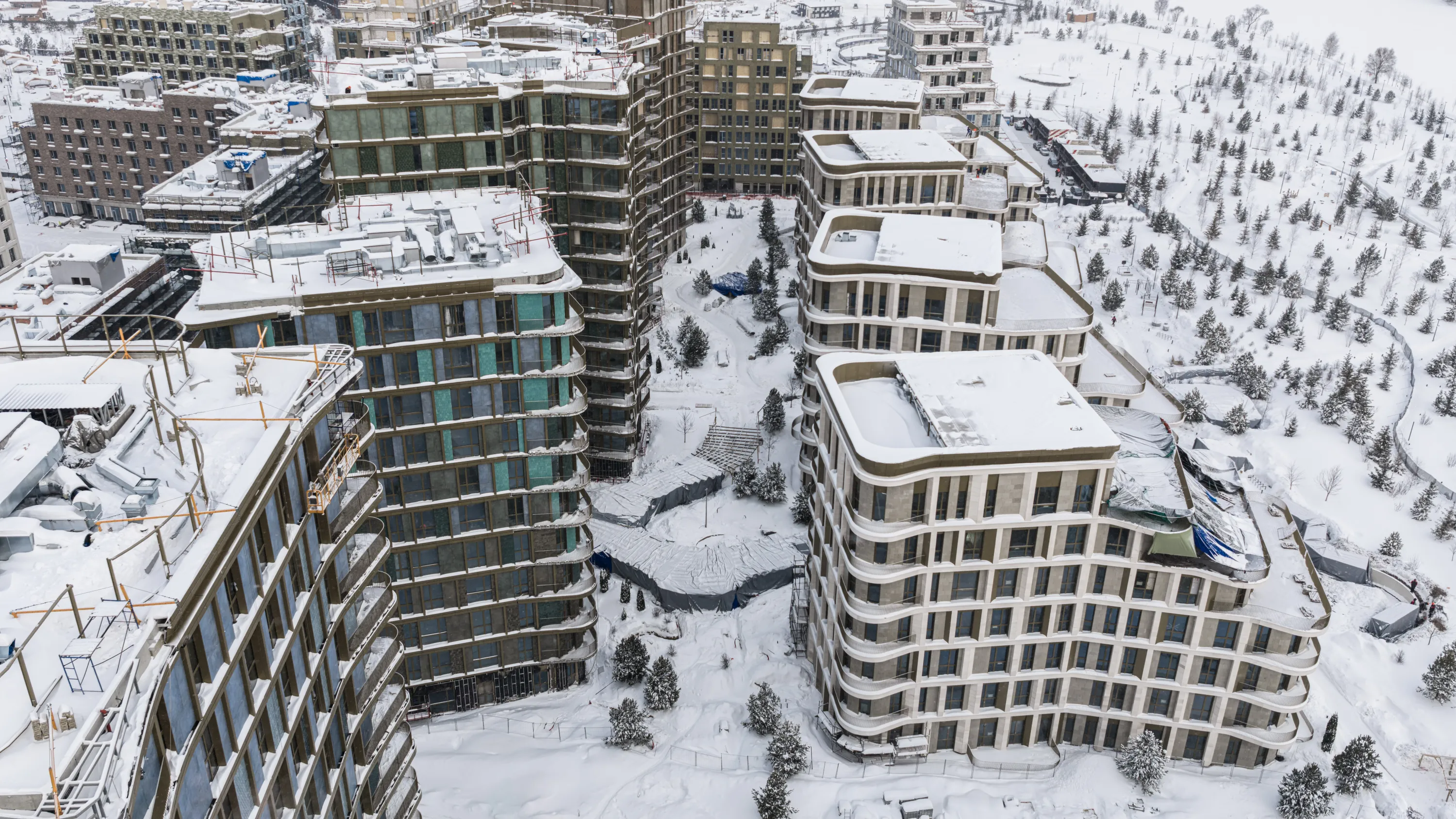 СберСити - квартал В20 ход строительства
