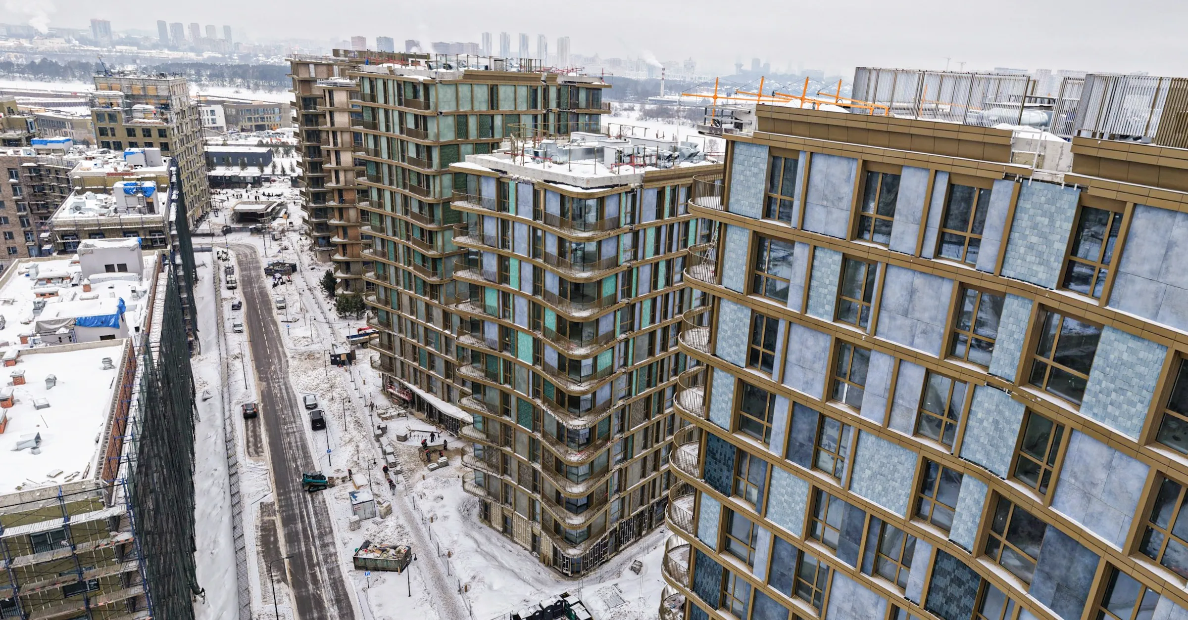 СберСити - квартал В20 ход строительства