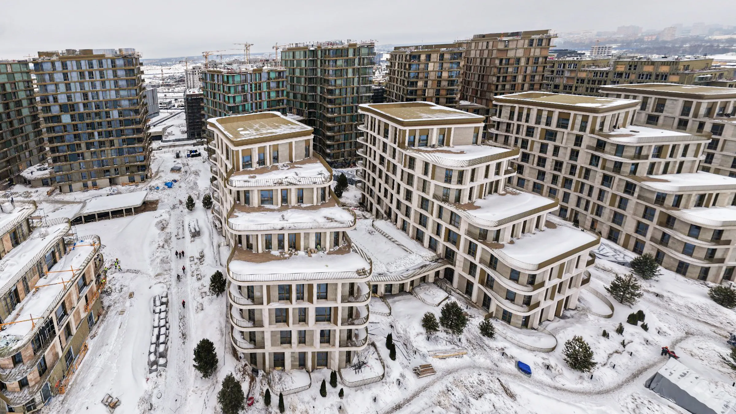 СберСити - квартал В20 ход строительства