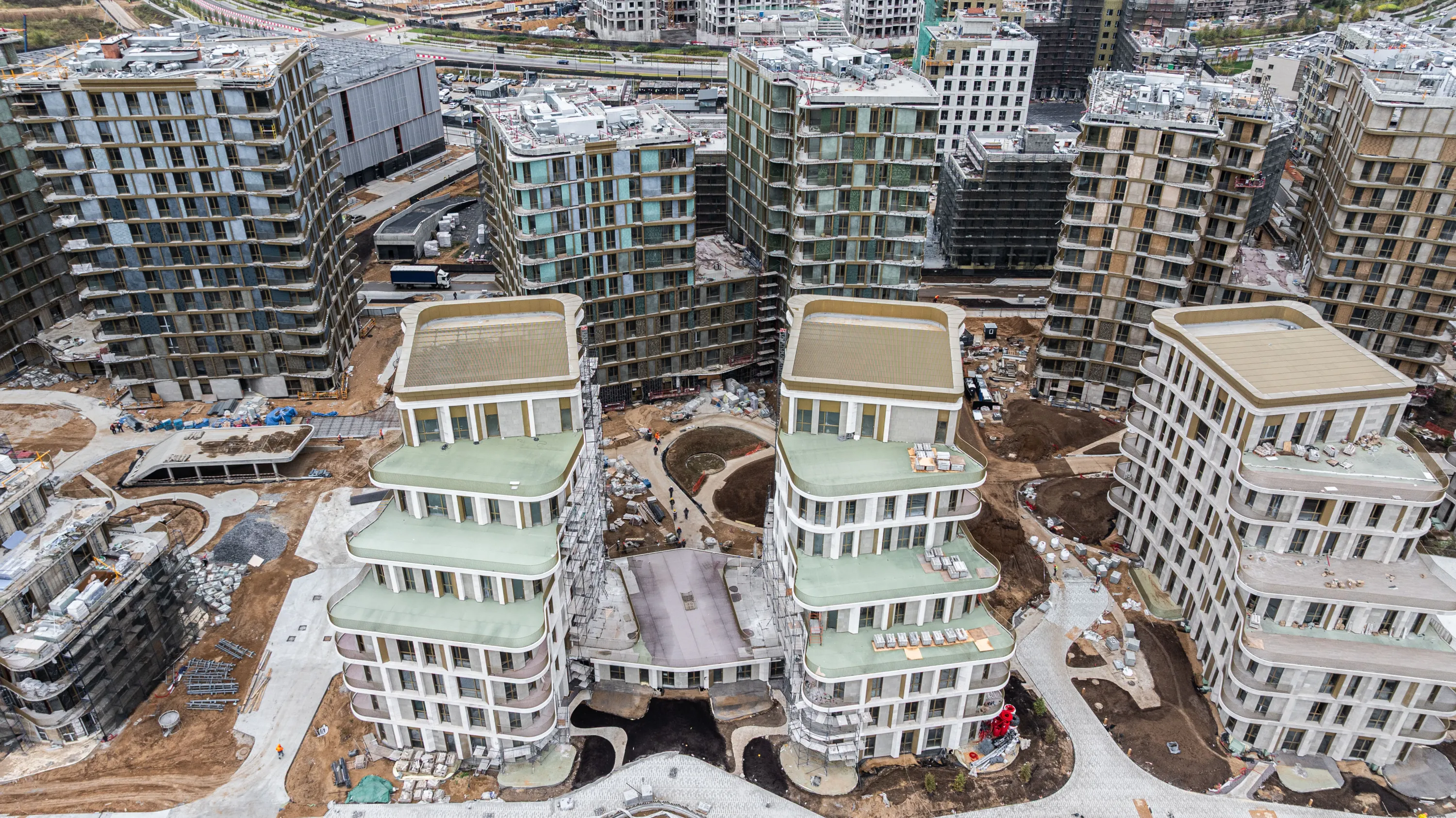 СберСити - квартал В20 ход строительства