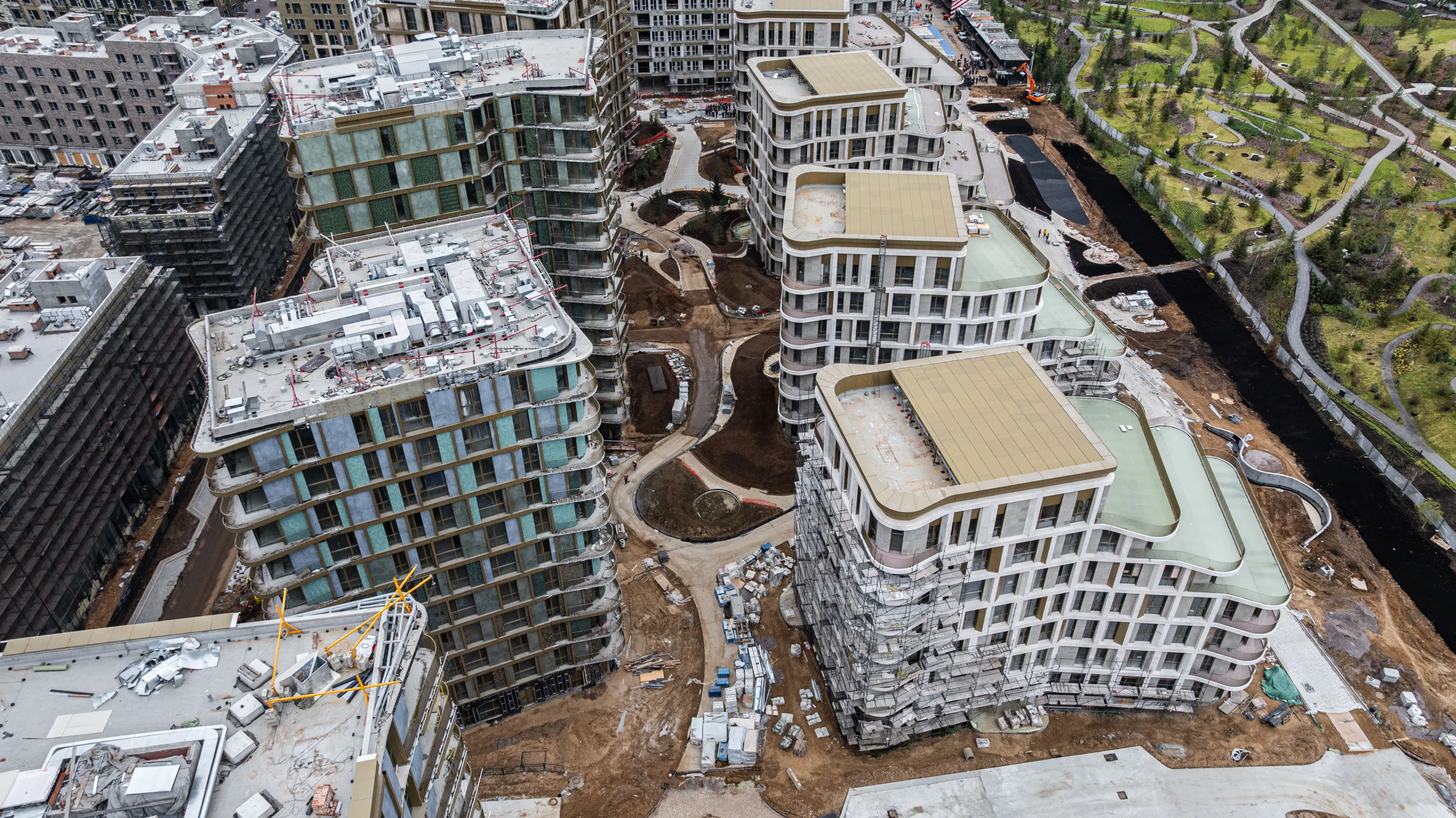 СберСити - квартал В20 ход строительства