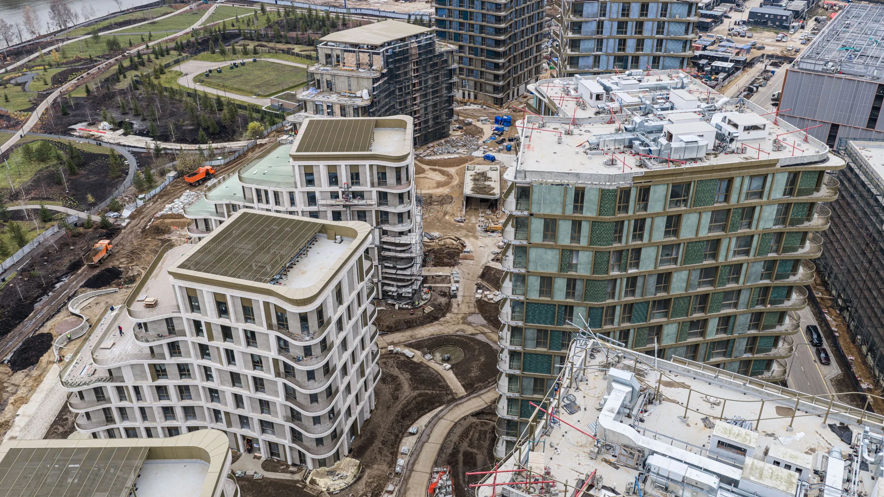 СберСити - квартал В20 ход строительства