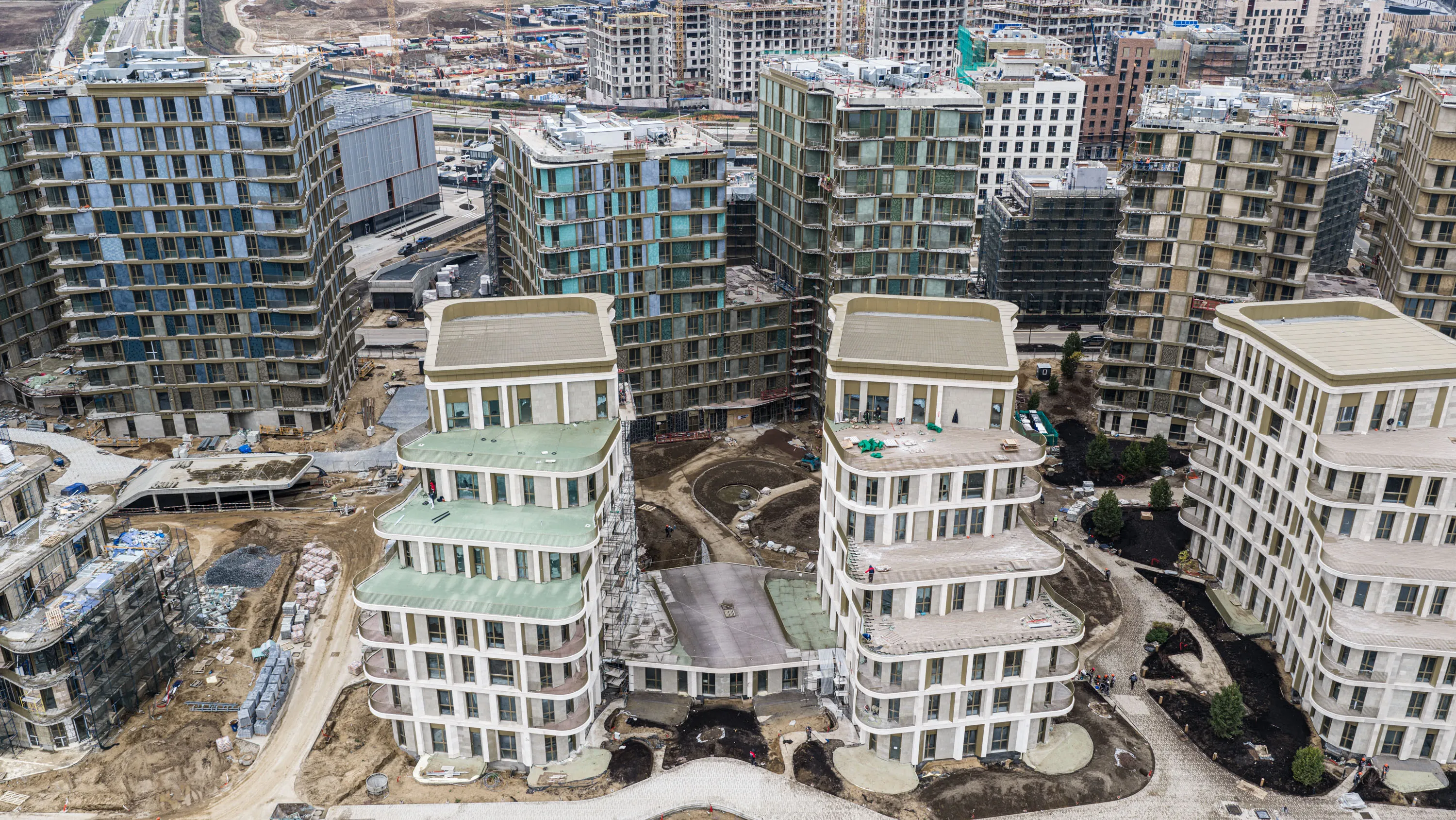 СберСити - квартал В20 ход строительства