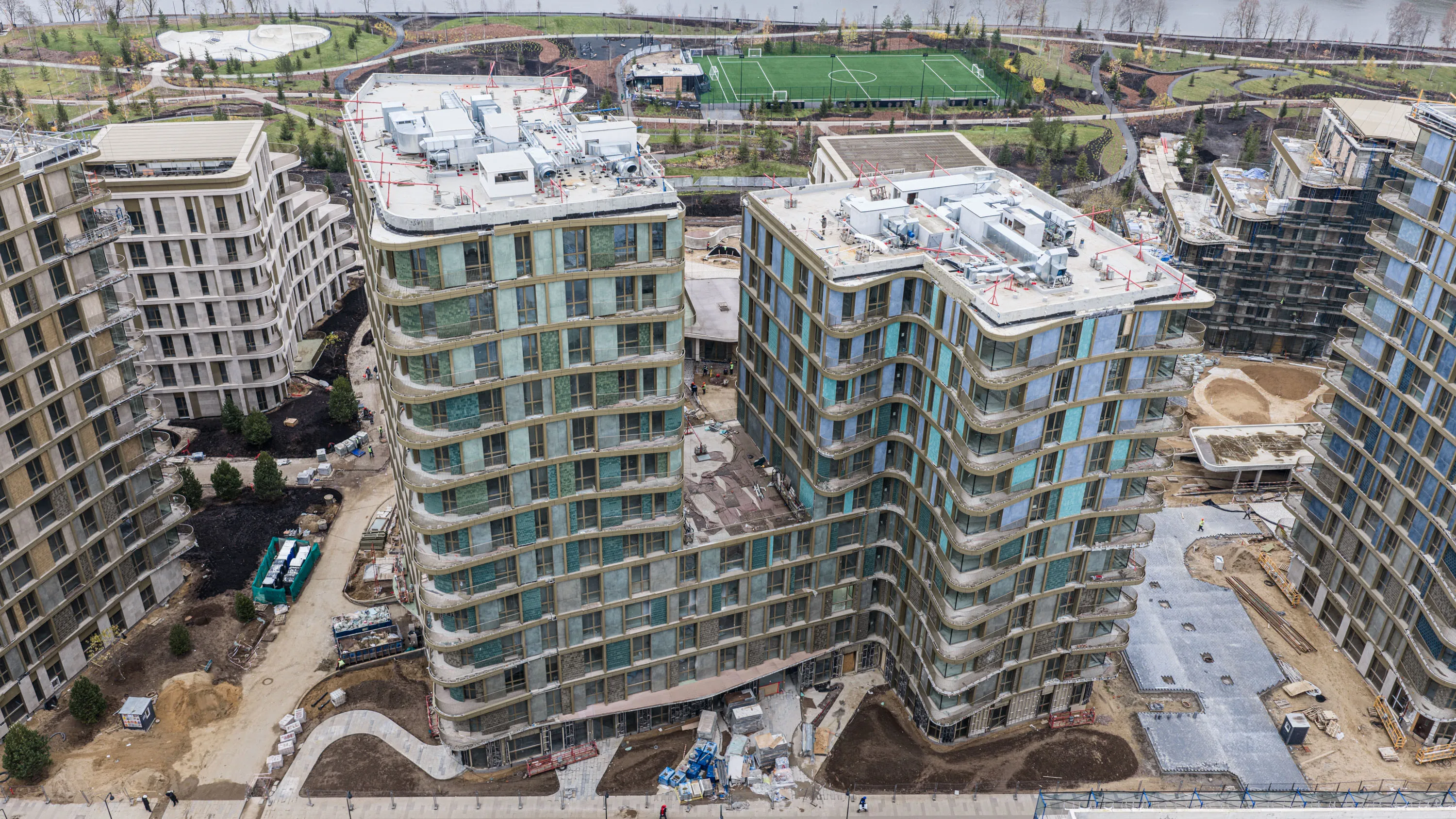 СберСити - квартал В20 ход строительства