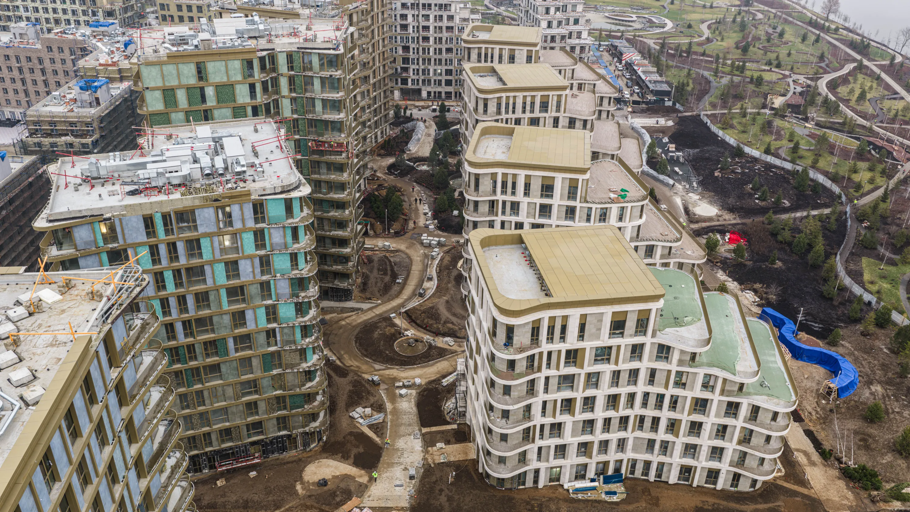 СберСити - квартал В20 ход строительства