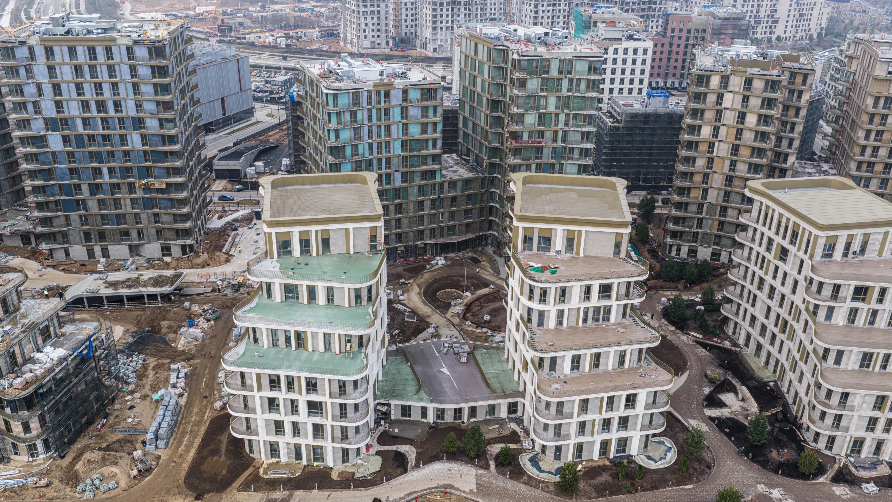 СберСити - квартал В20 ход строительства