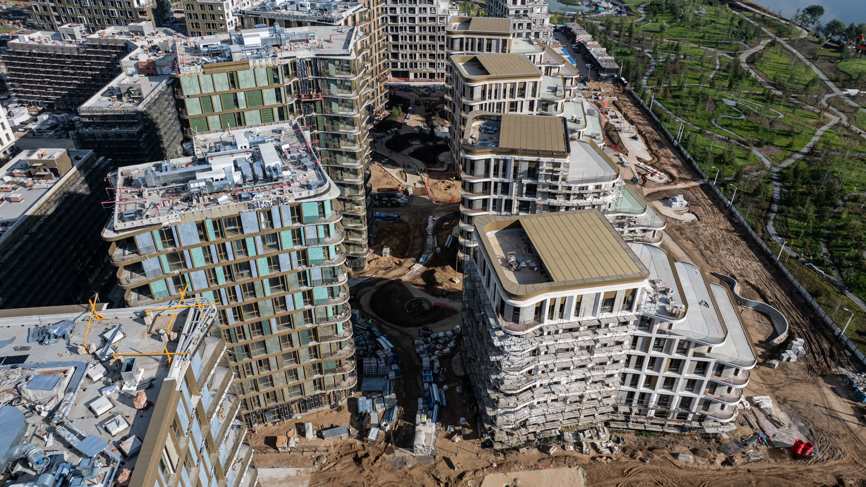 СберСити - квартал В20 ход строительства