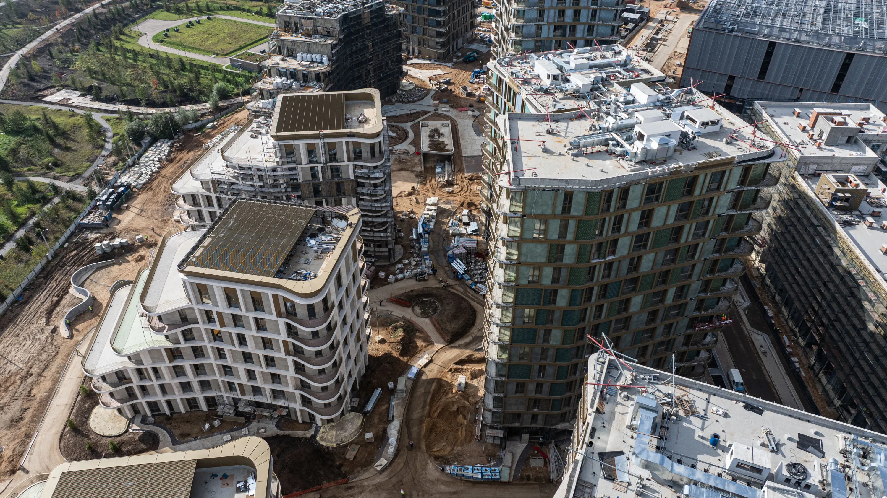 СберСити - квартал В20 ход строительства