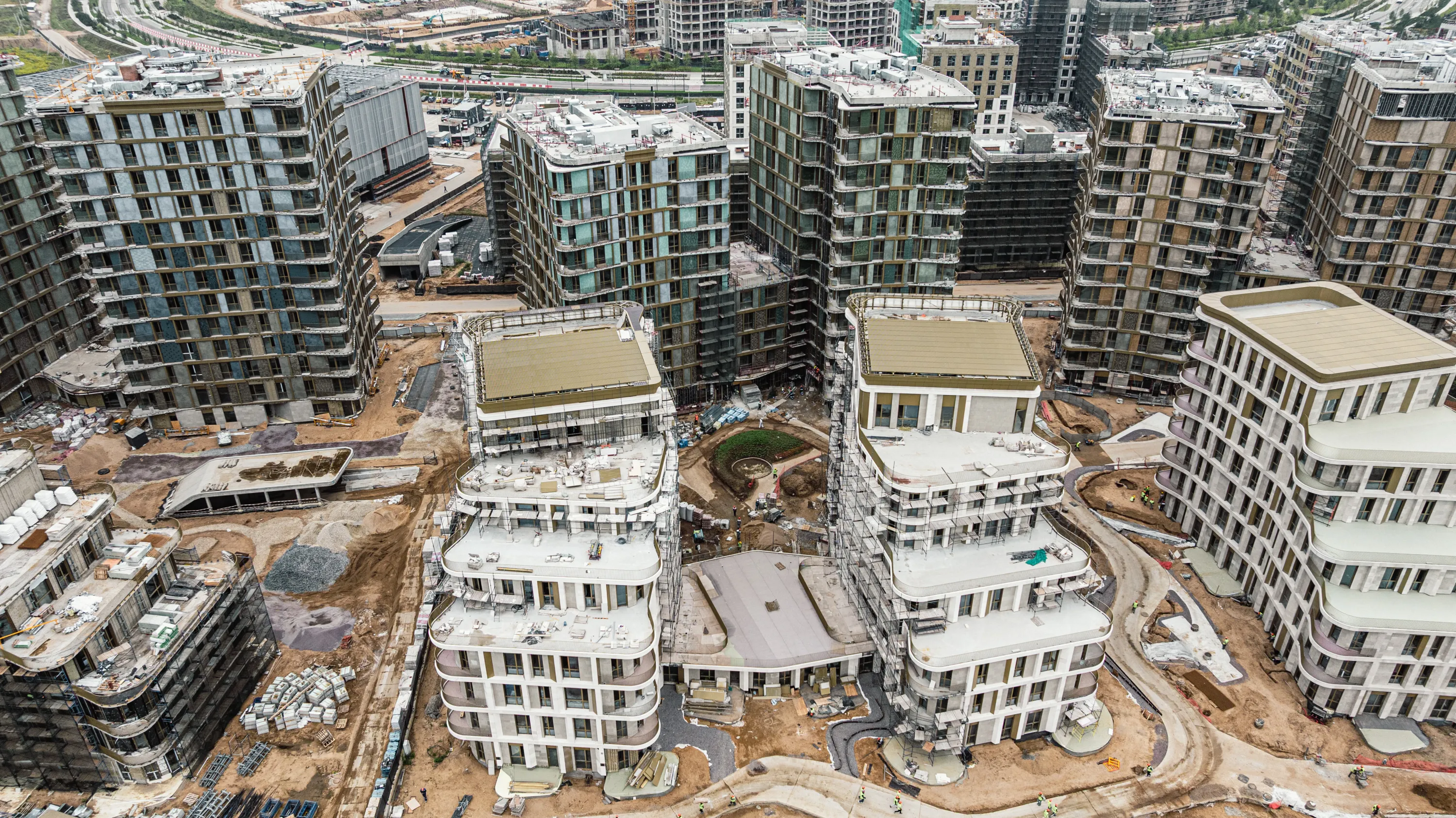 СберСити - квартал В20 ход строительства