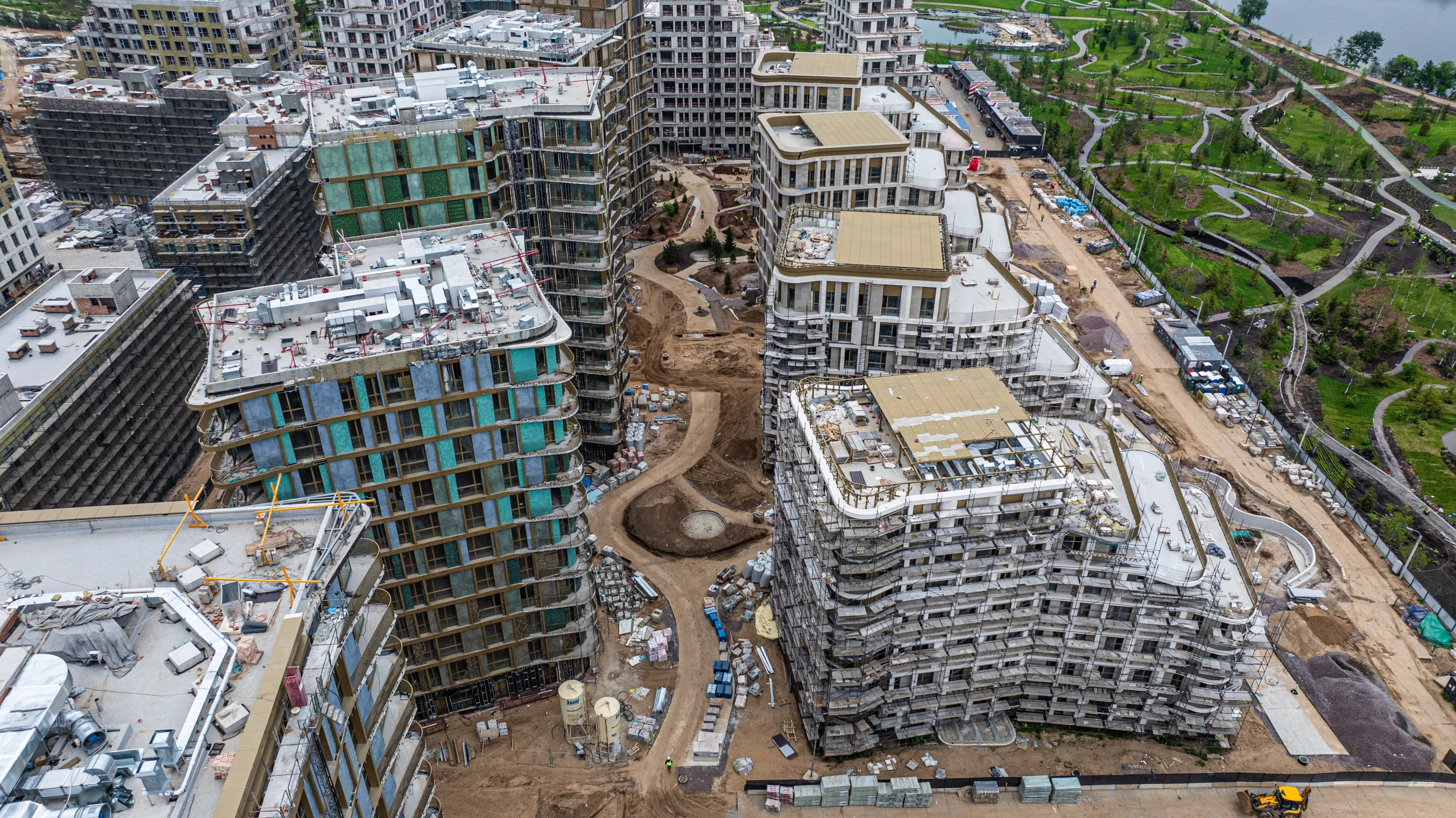 СберСити - квартал В20 ход строительства