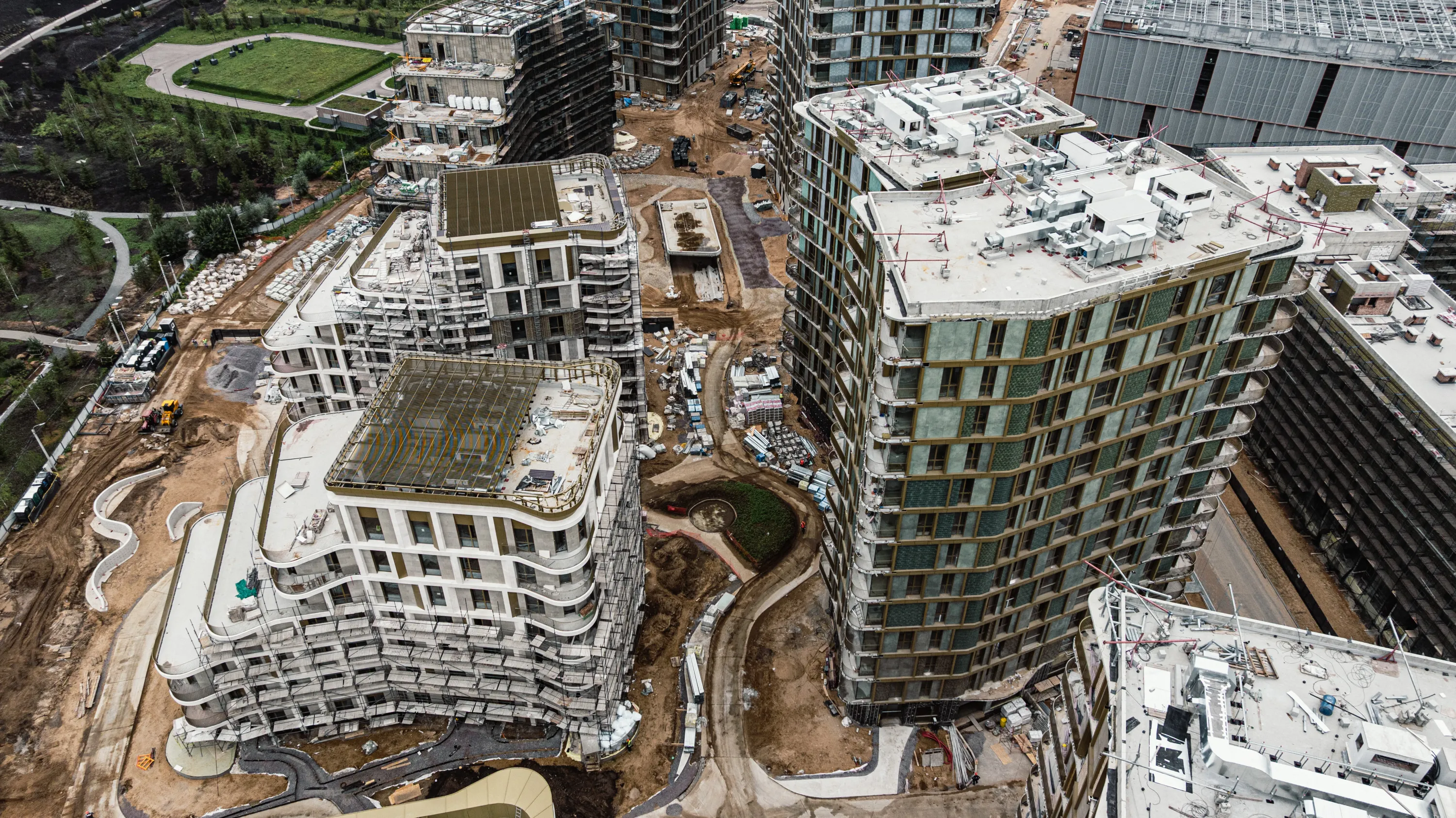 СберСити - квартал В20 ход строительства