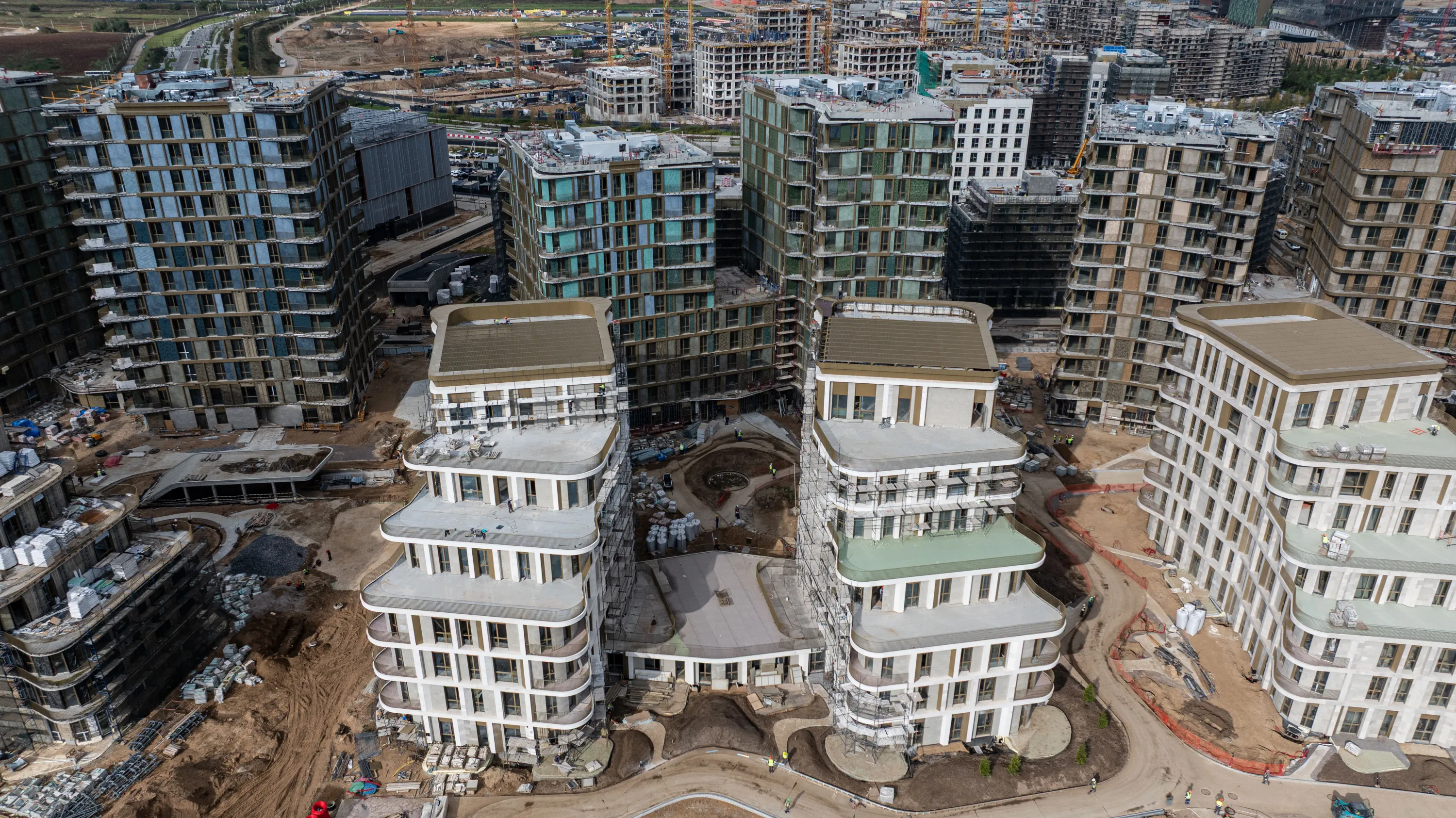 СберСити - квартал В20 ход строительства