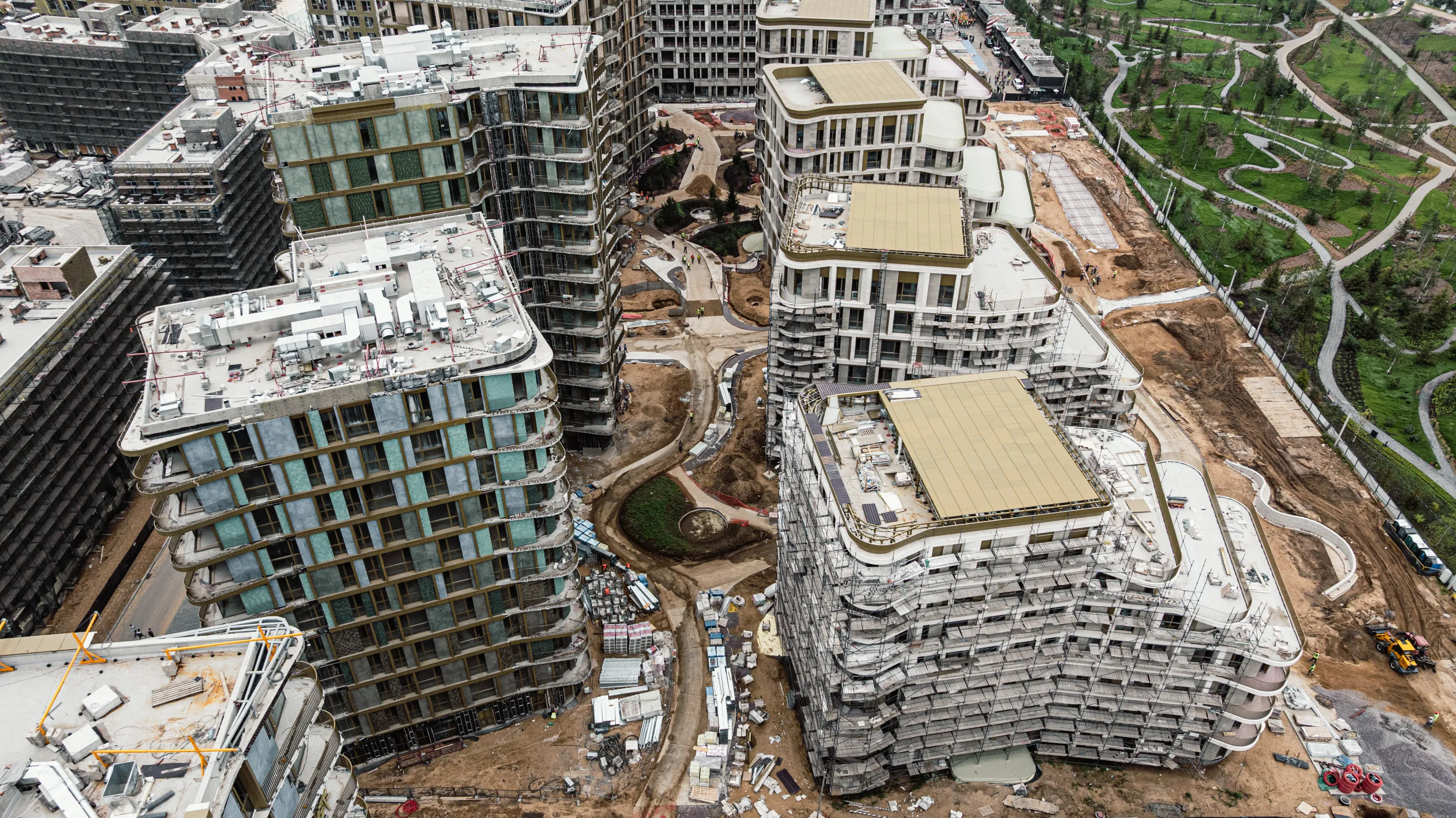 СберСити - квартал В20 ход строительства