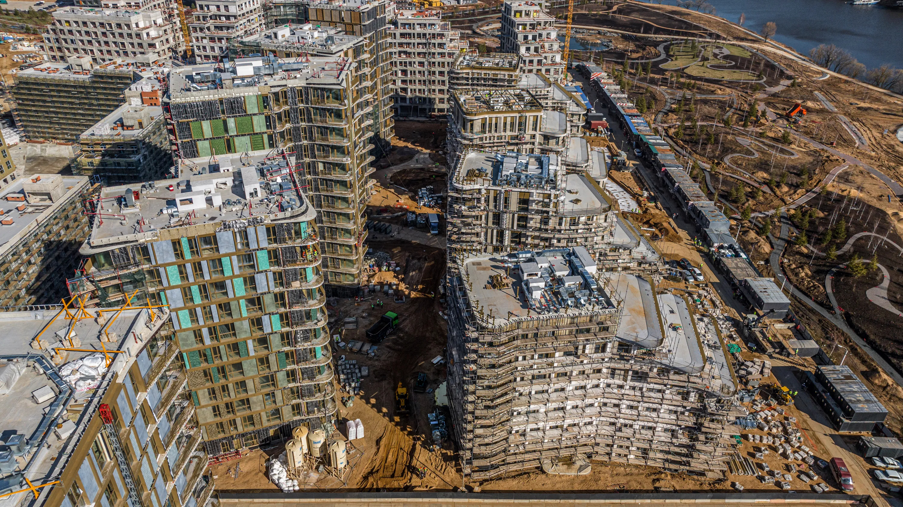 СберСити - квартал В20 ход строительства