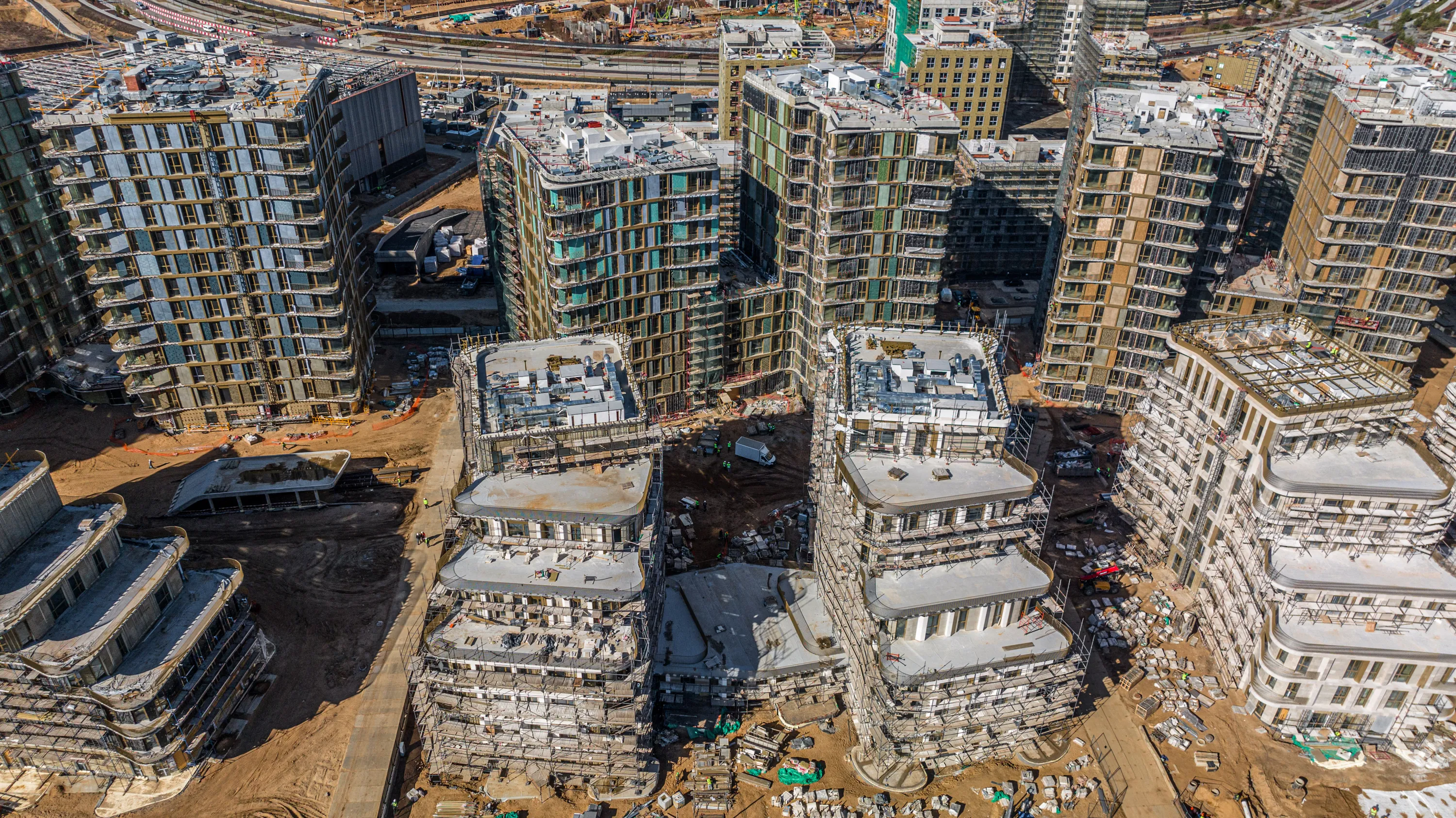 СберСити - квартал В20 ход строительства