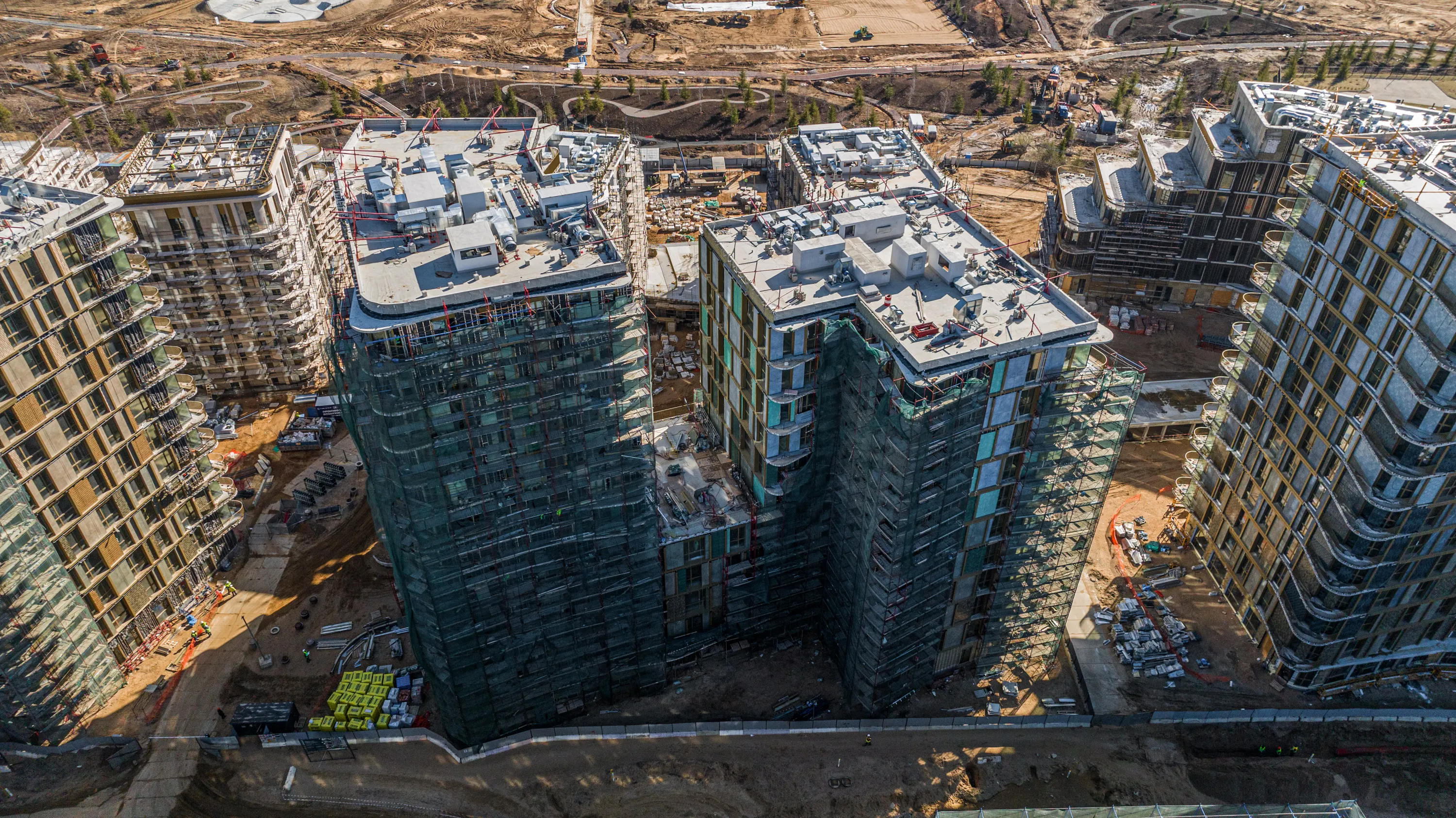 СберСити - квартал В20 ход строительства