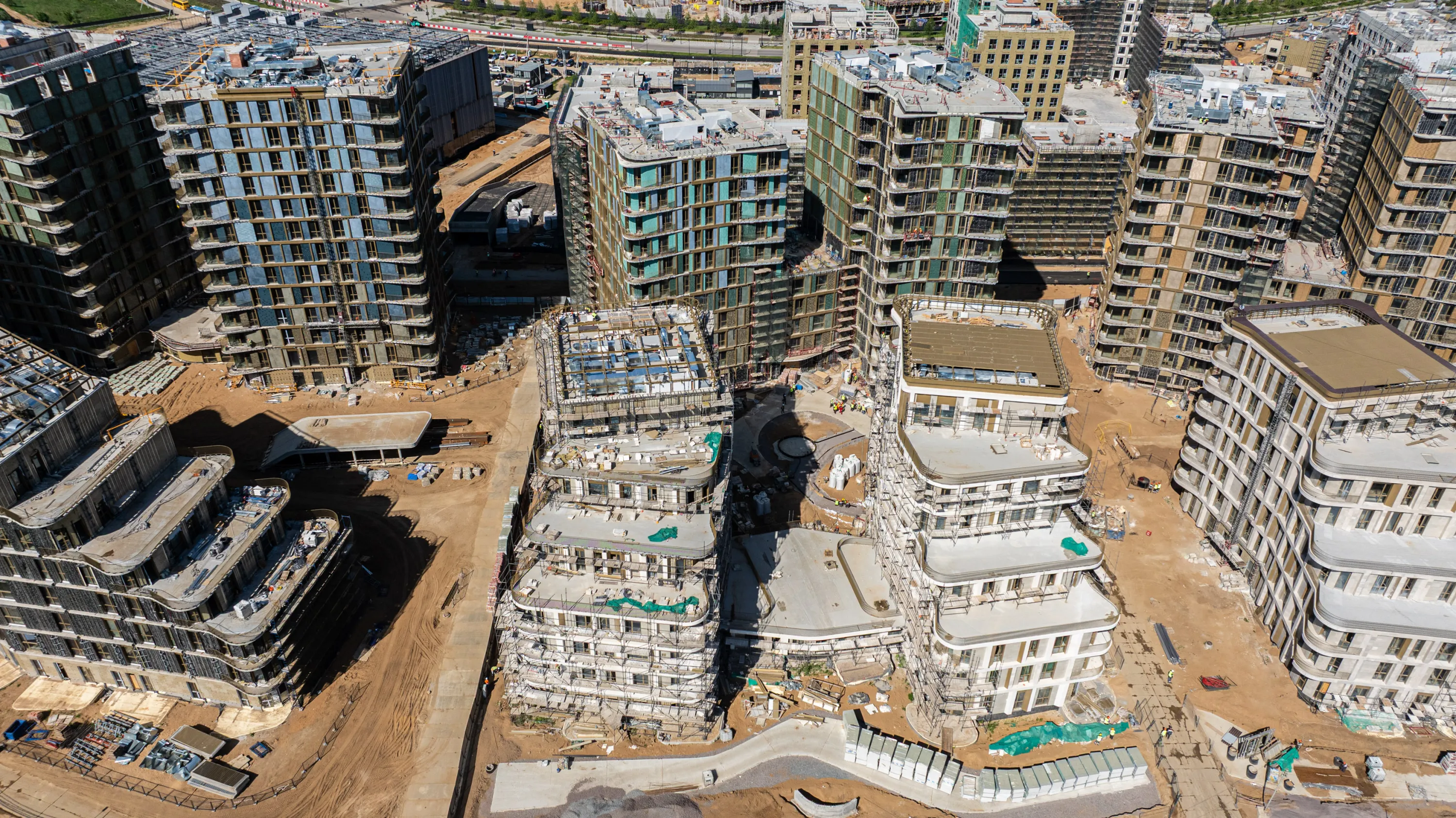 СберСити - квартал В20 ход строительства