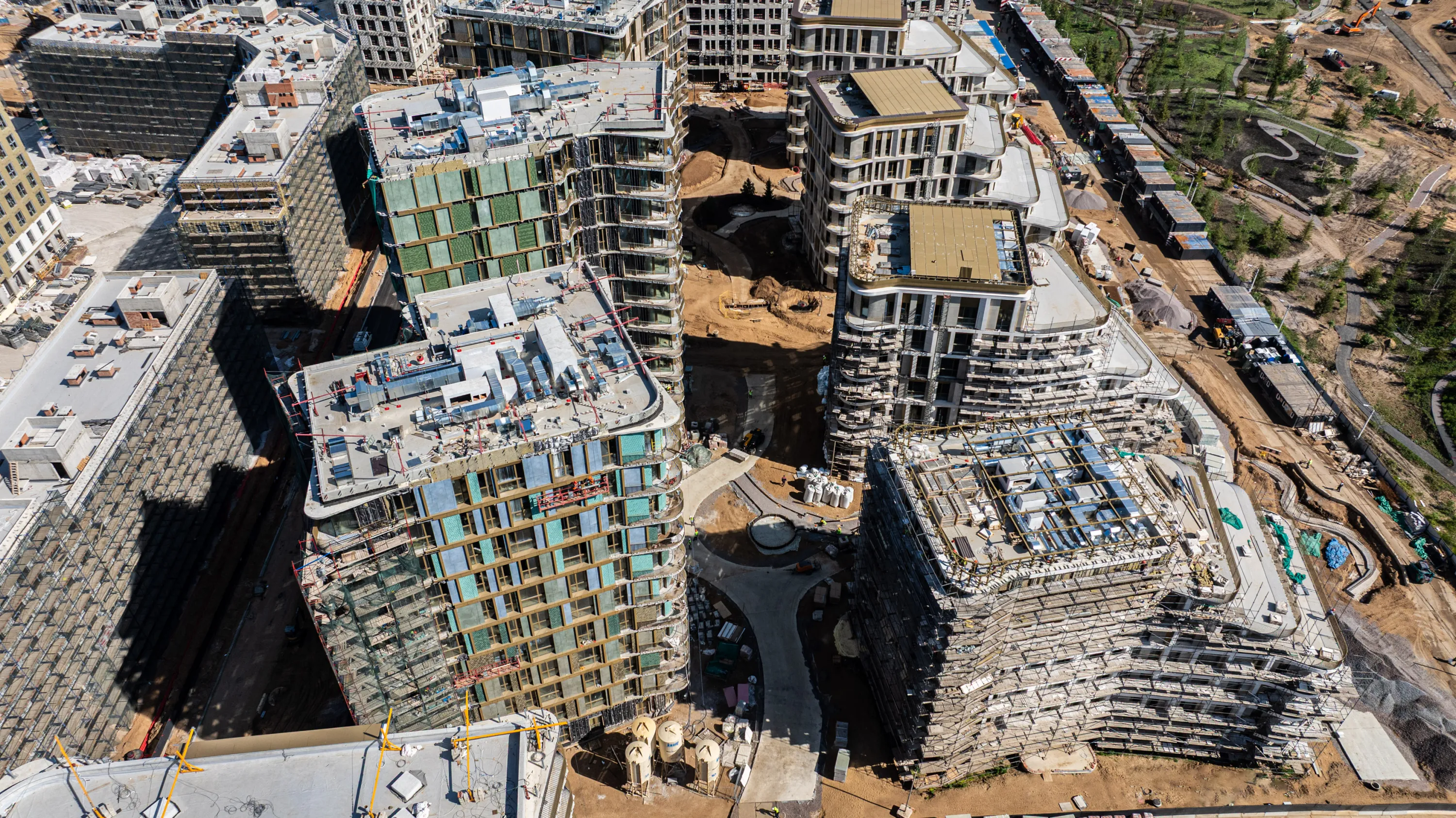 СберСити - квартал В20 ход строительства