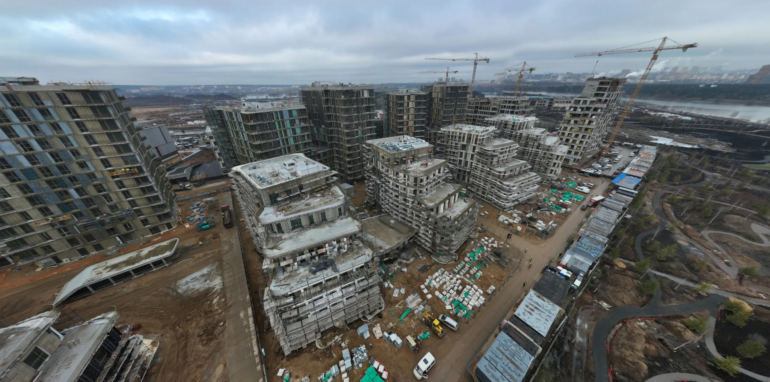 СберСити - квартал В20 ход строительства