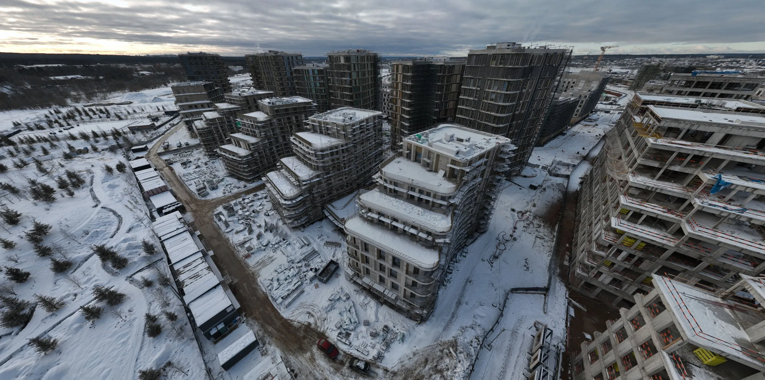 СберСити - квартал В20 ход строительства