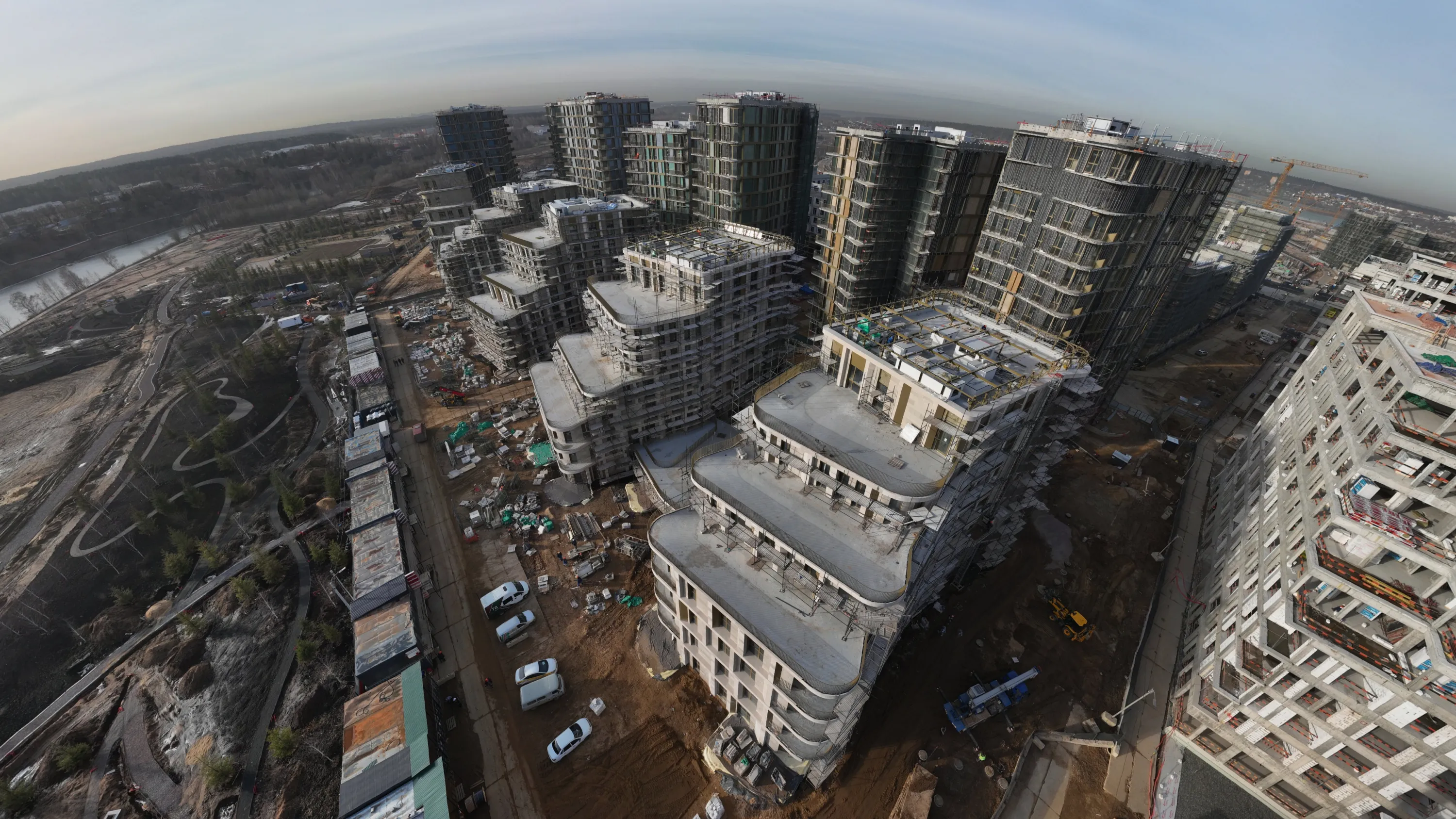 СберСити - квартал В20 ход строительства