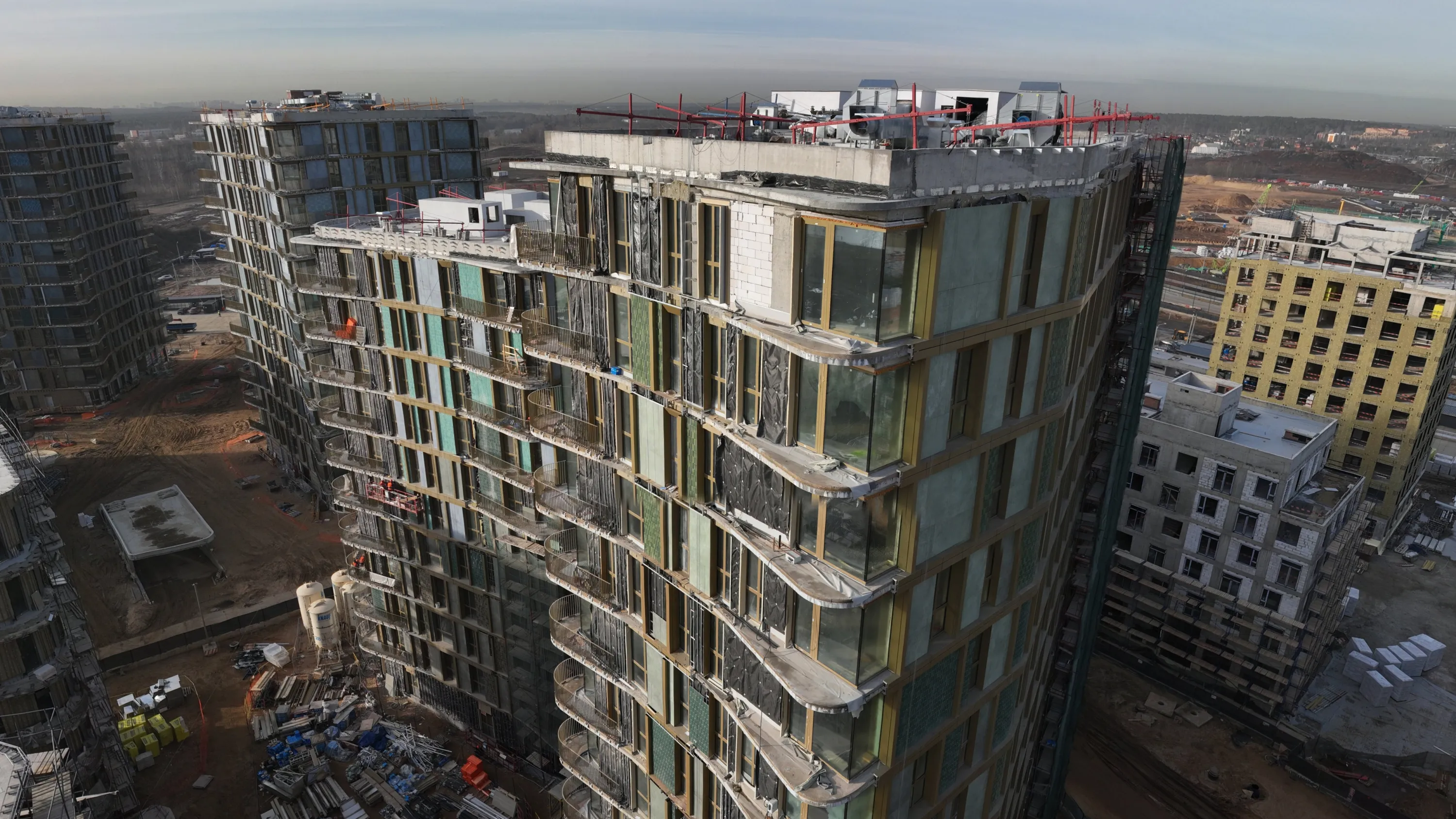 СберСити - квартал В20 ход строительства
