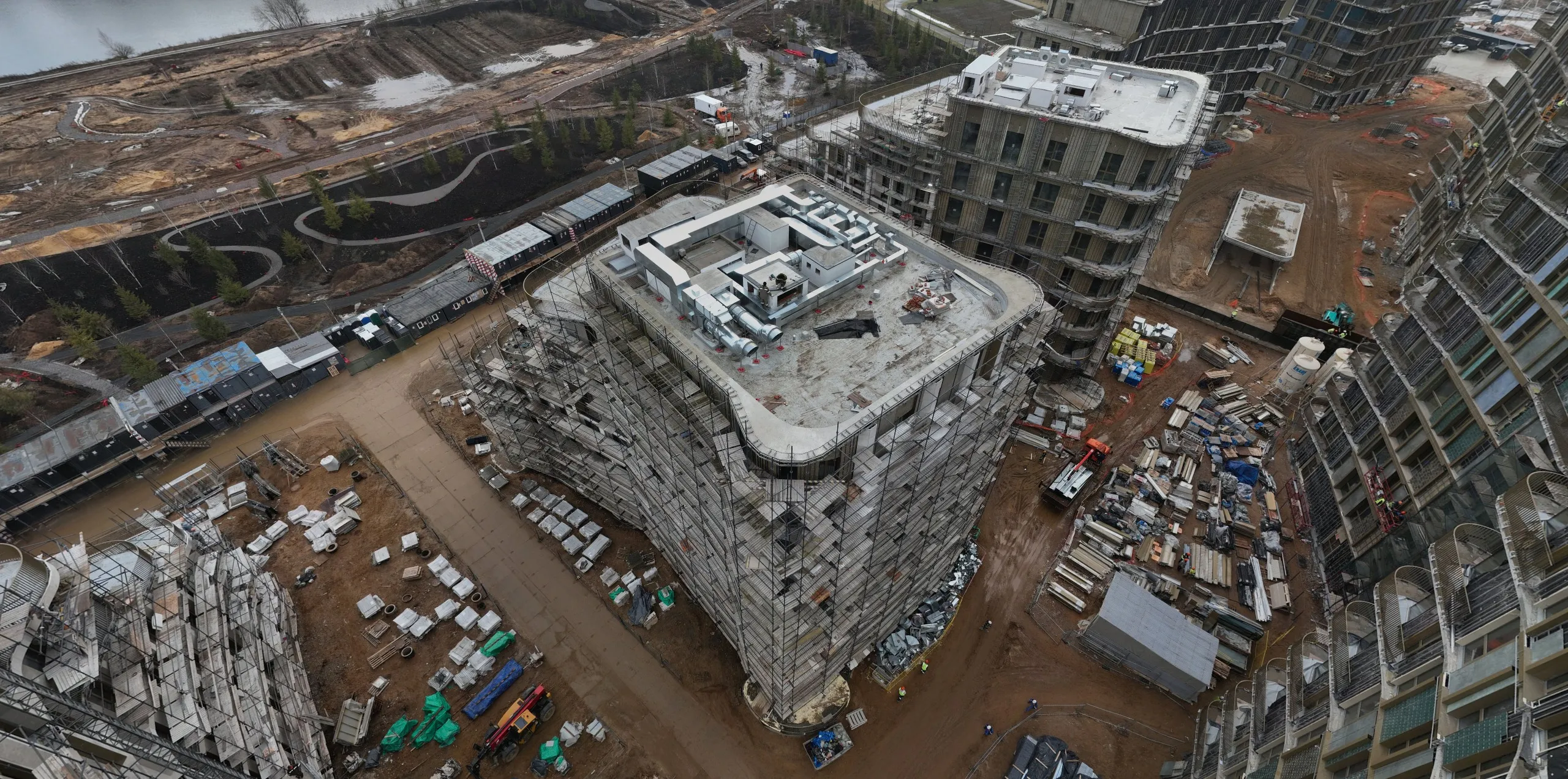 СберСити - квартал В20 ход строительства