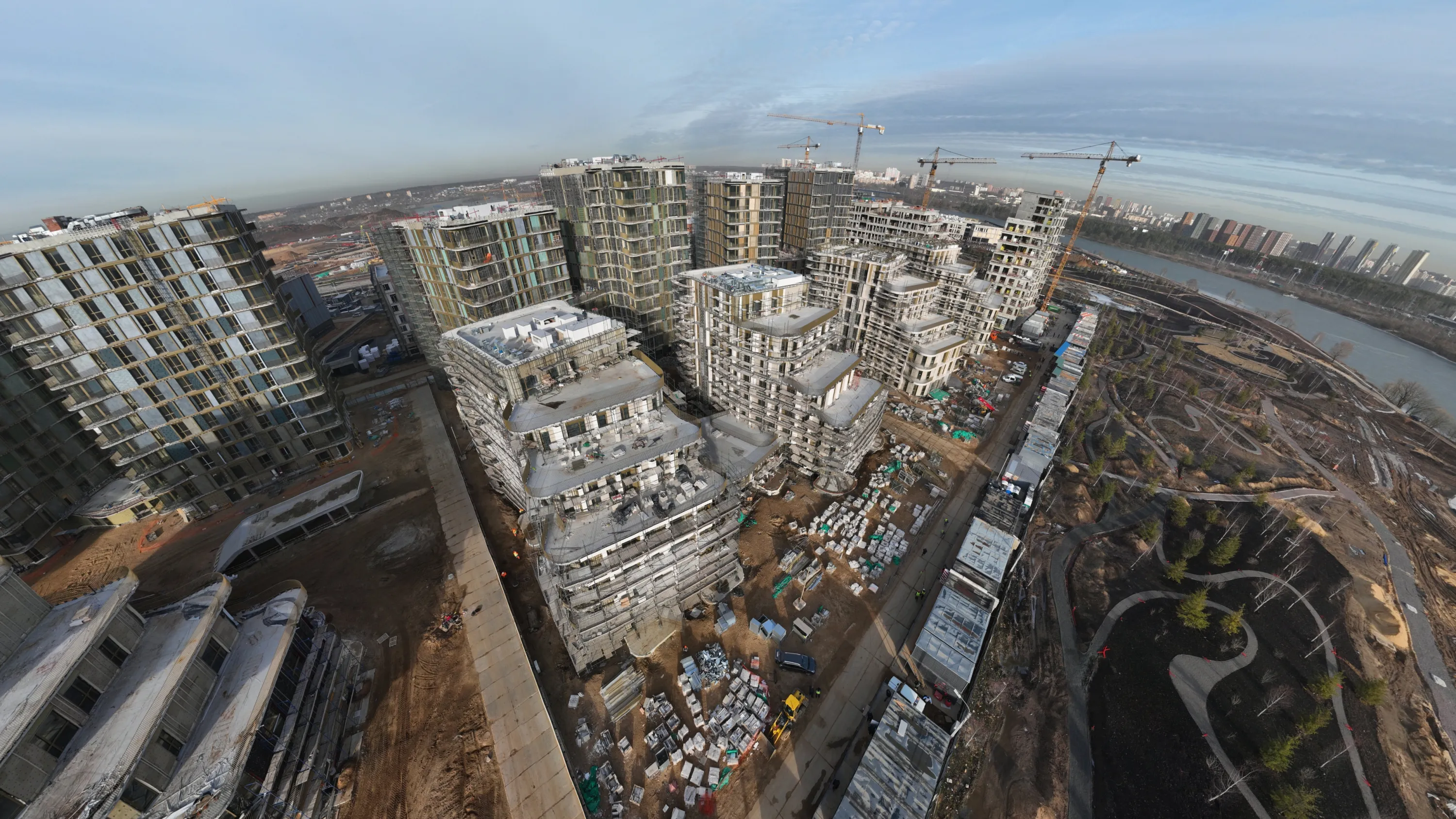 СберСити - квартал В20 ход строительства