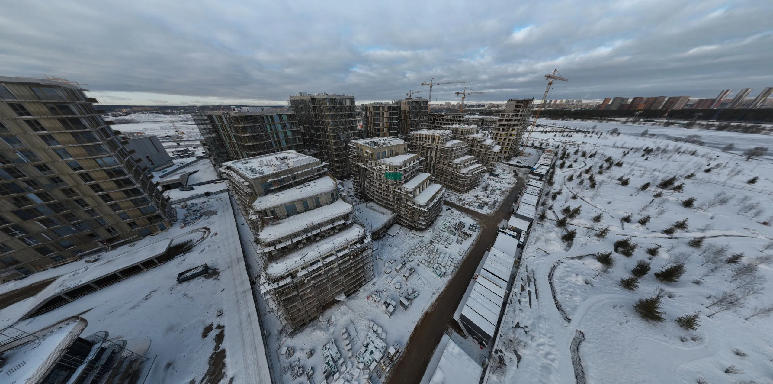 СберСити - квартал В20 ход строительства