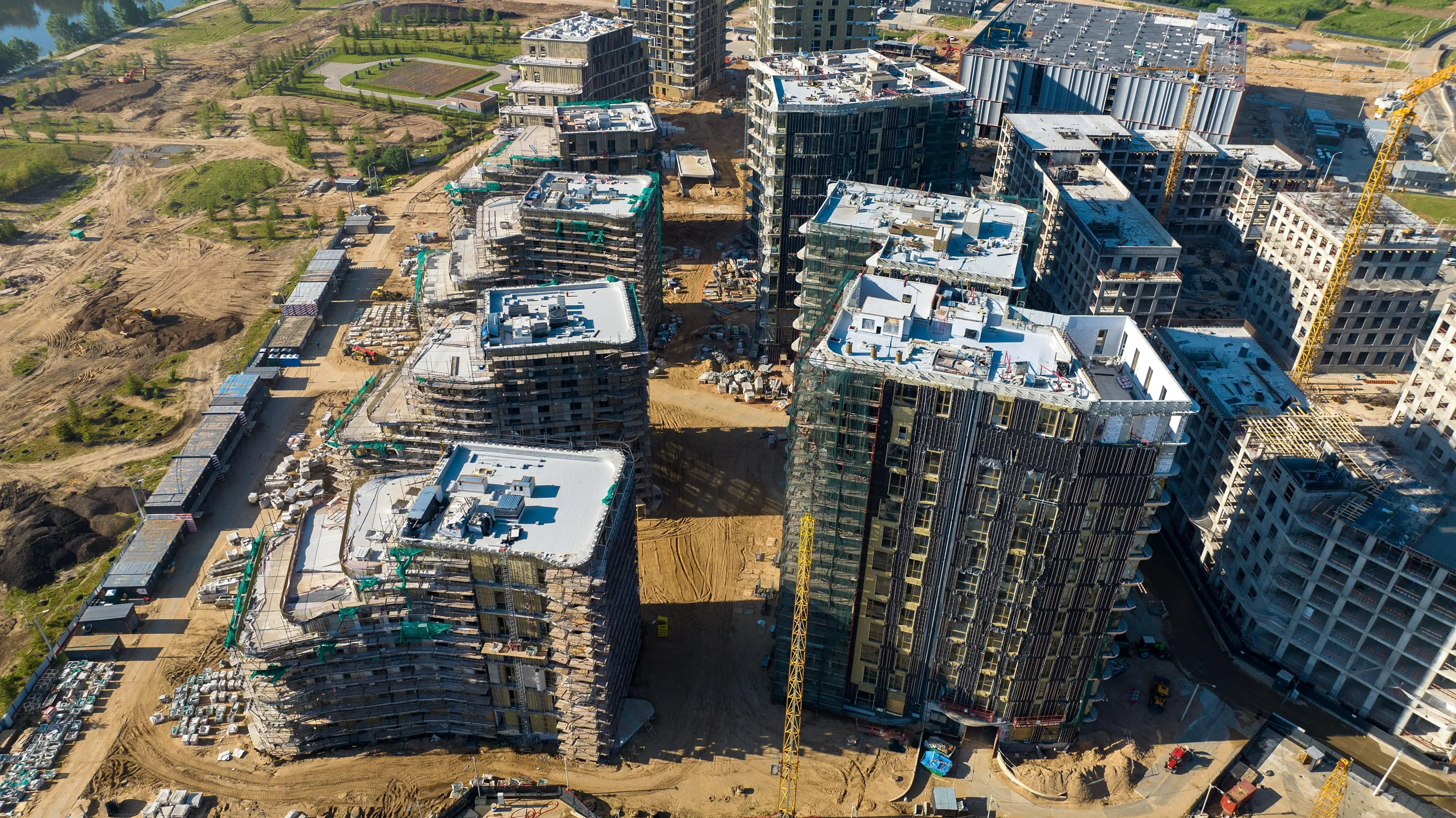 СберСити - квартал В20 ход строительства