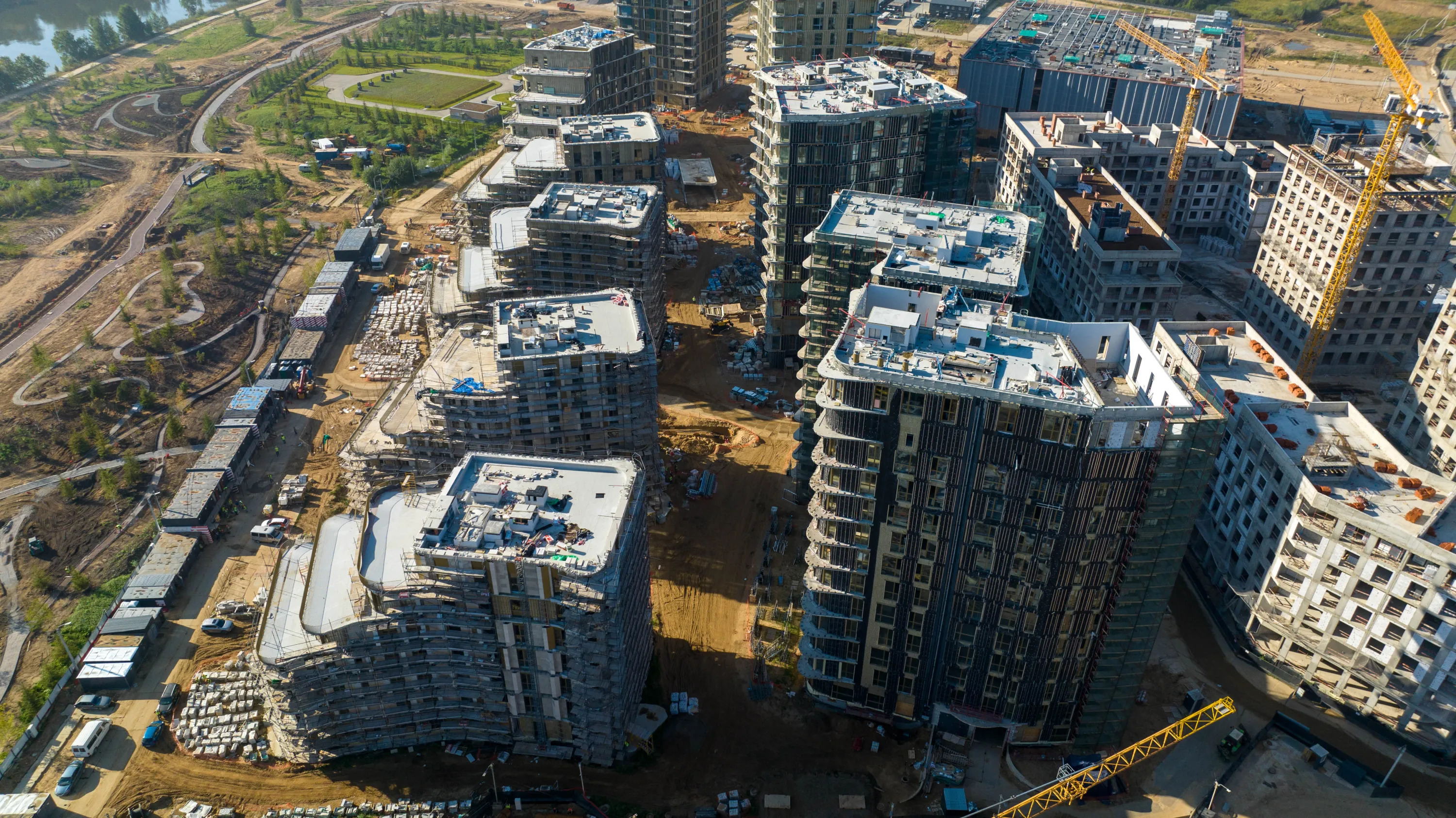 СберСити - квартал В20 ход строительства