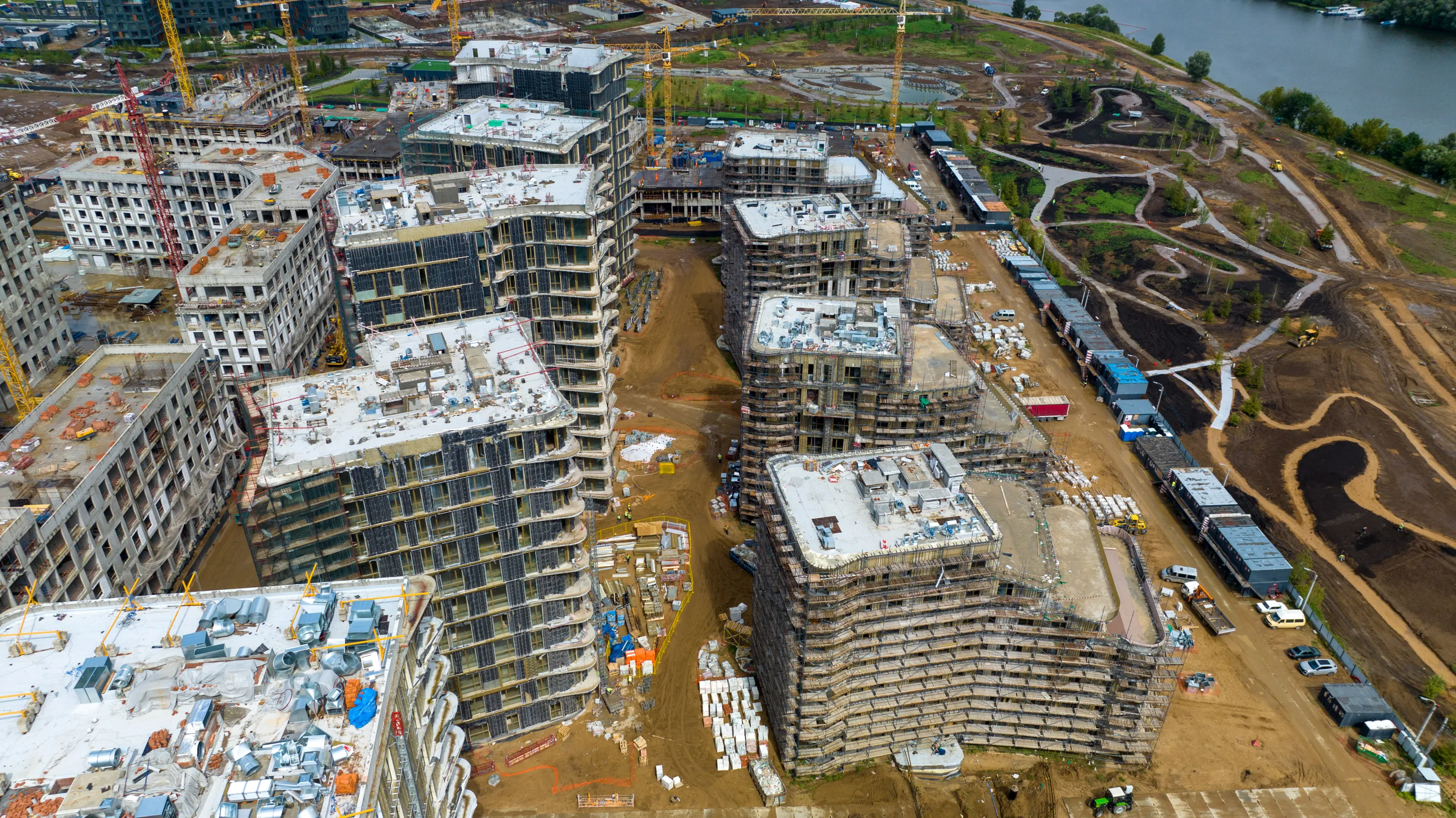 СберСити - квартал В20 ход строительства