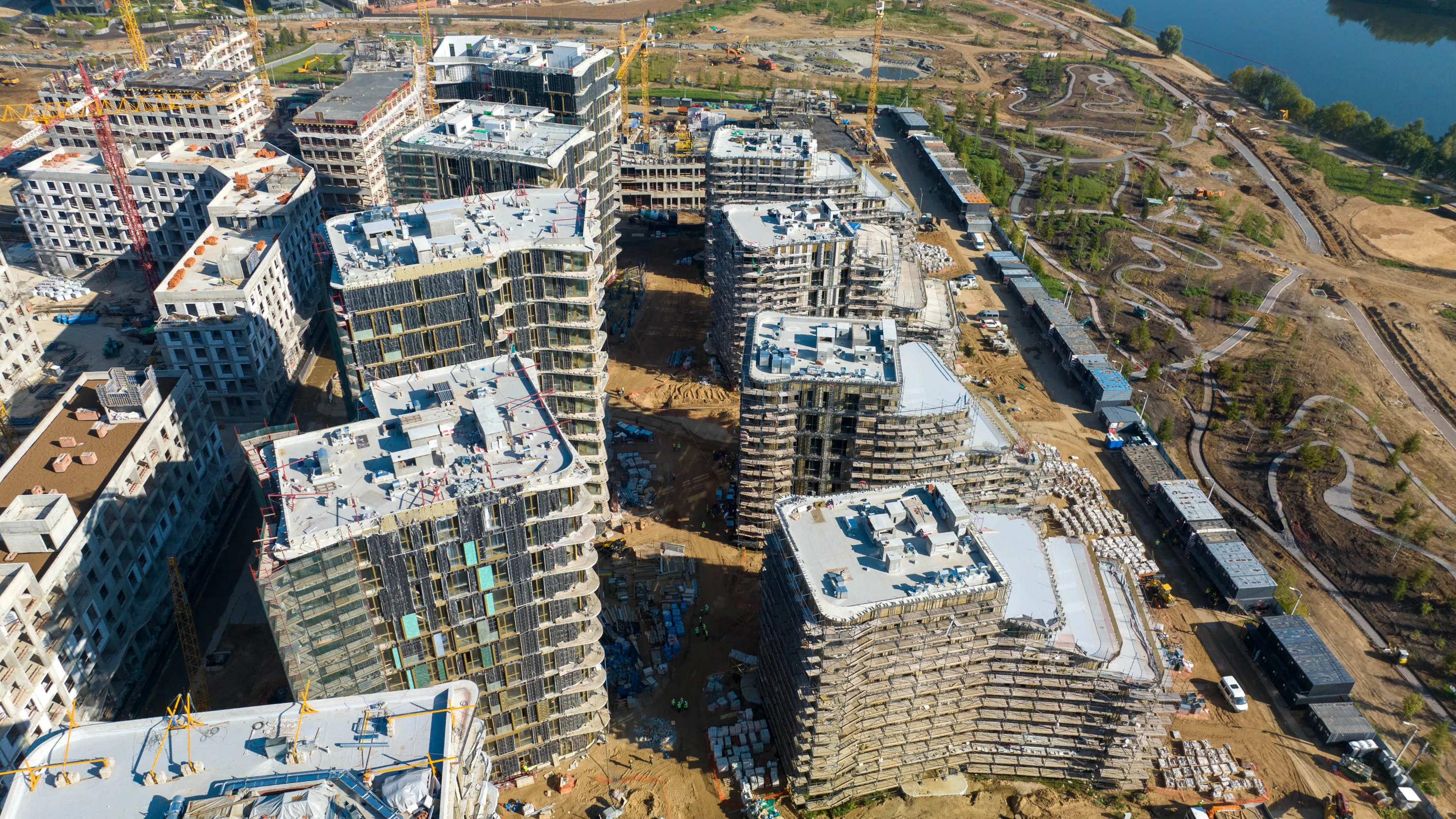 СберСити - квартал В20 ход строительства