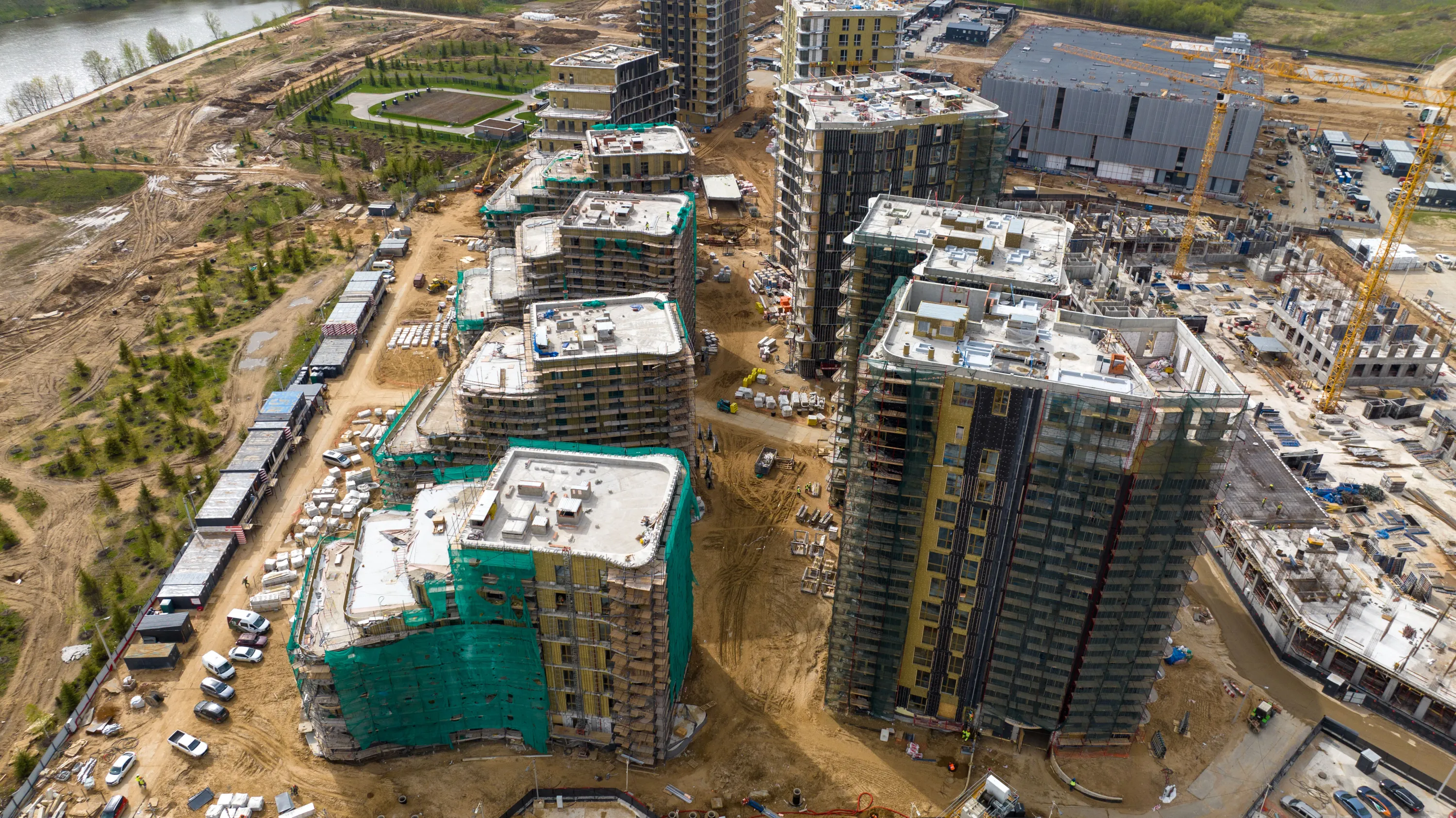 СберСити - квартал В20 ход строительства