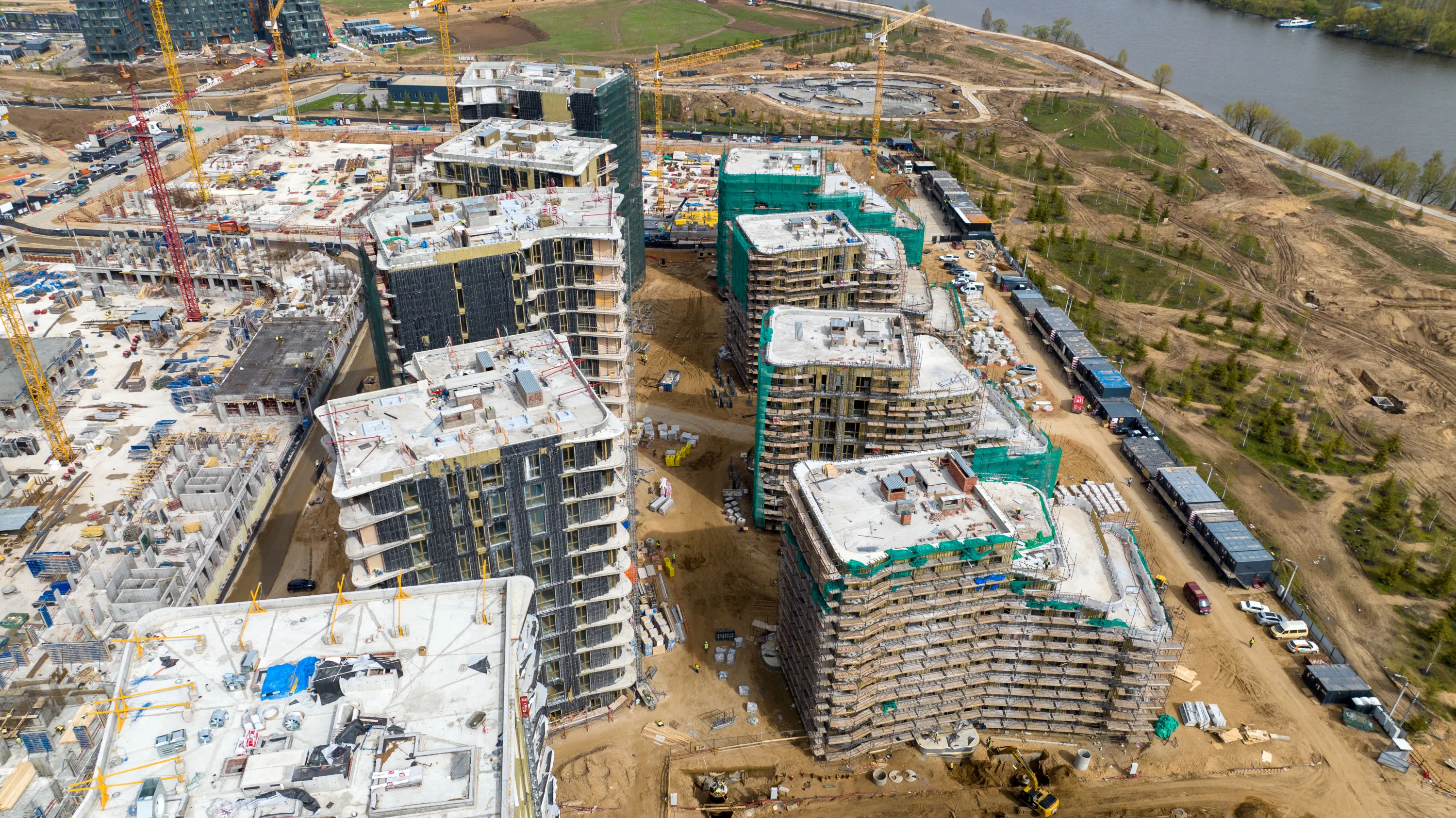 СберСити - квартал В20 ход строительства