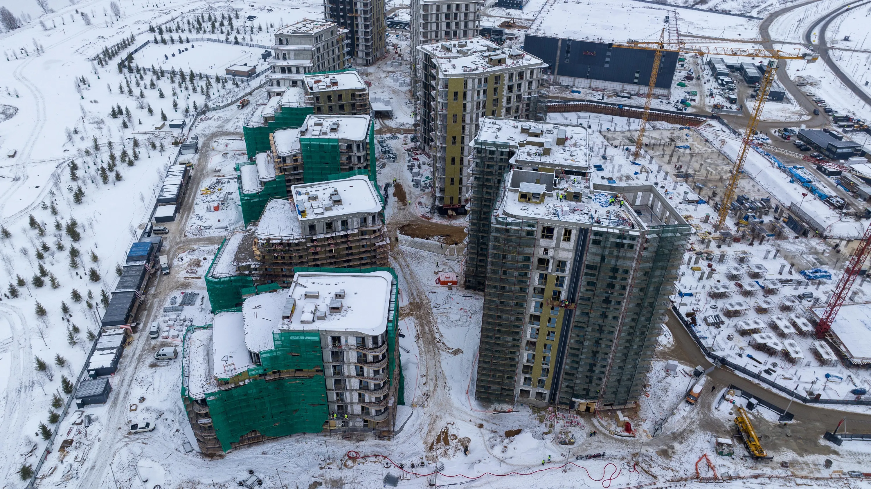 СберСити - квартал В20 ход строительства