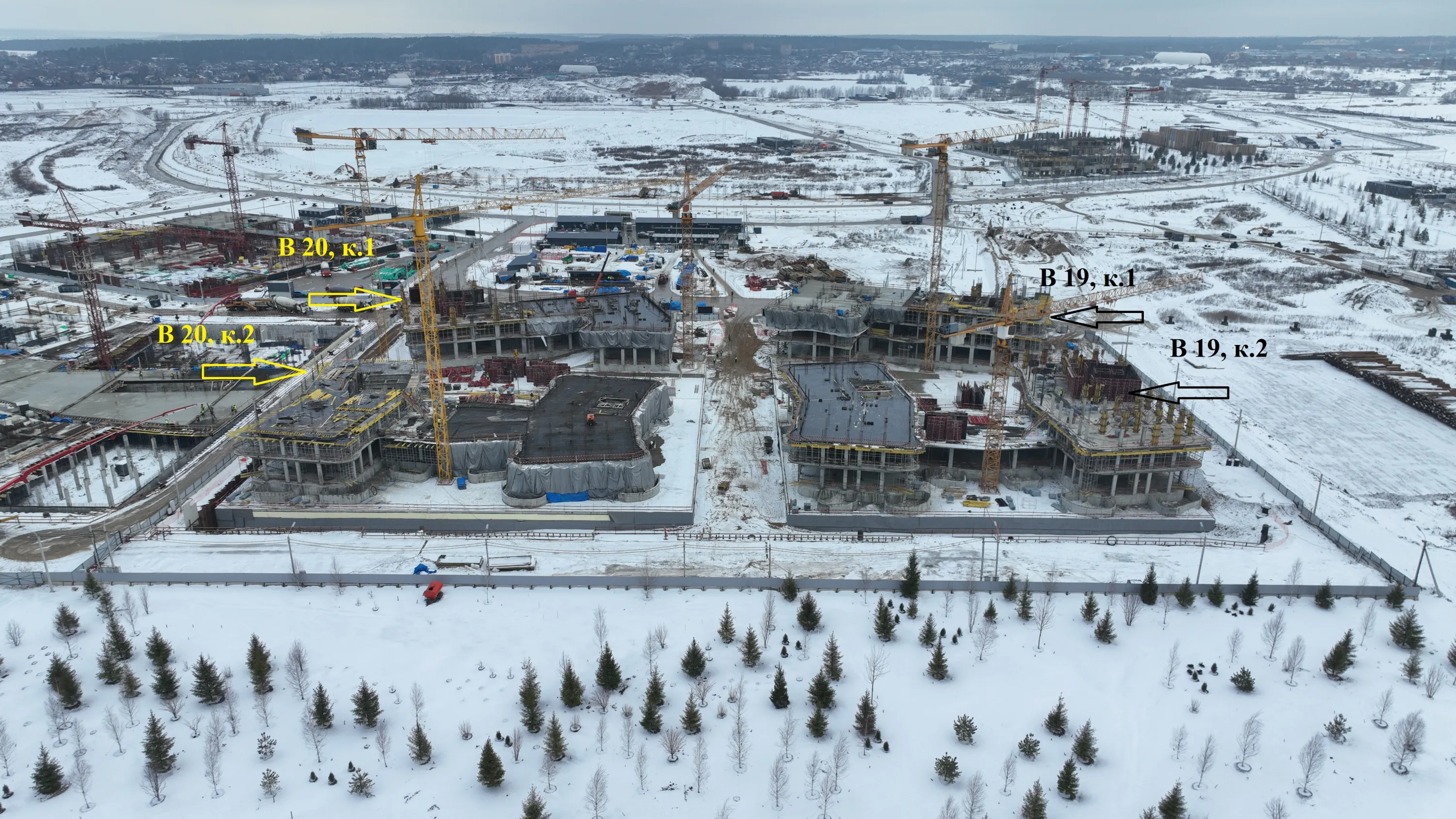 СберСити - квартал В20 ход строительства