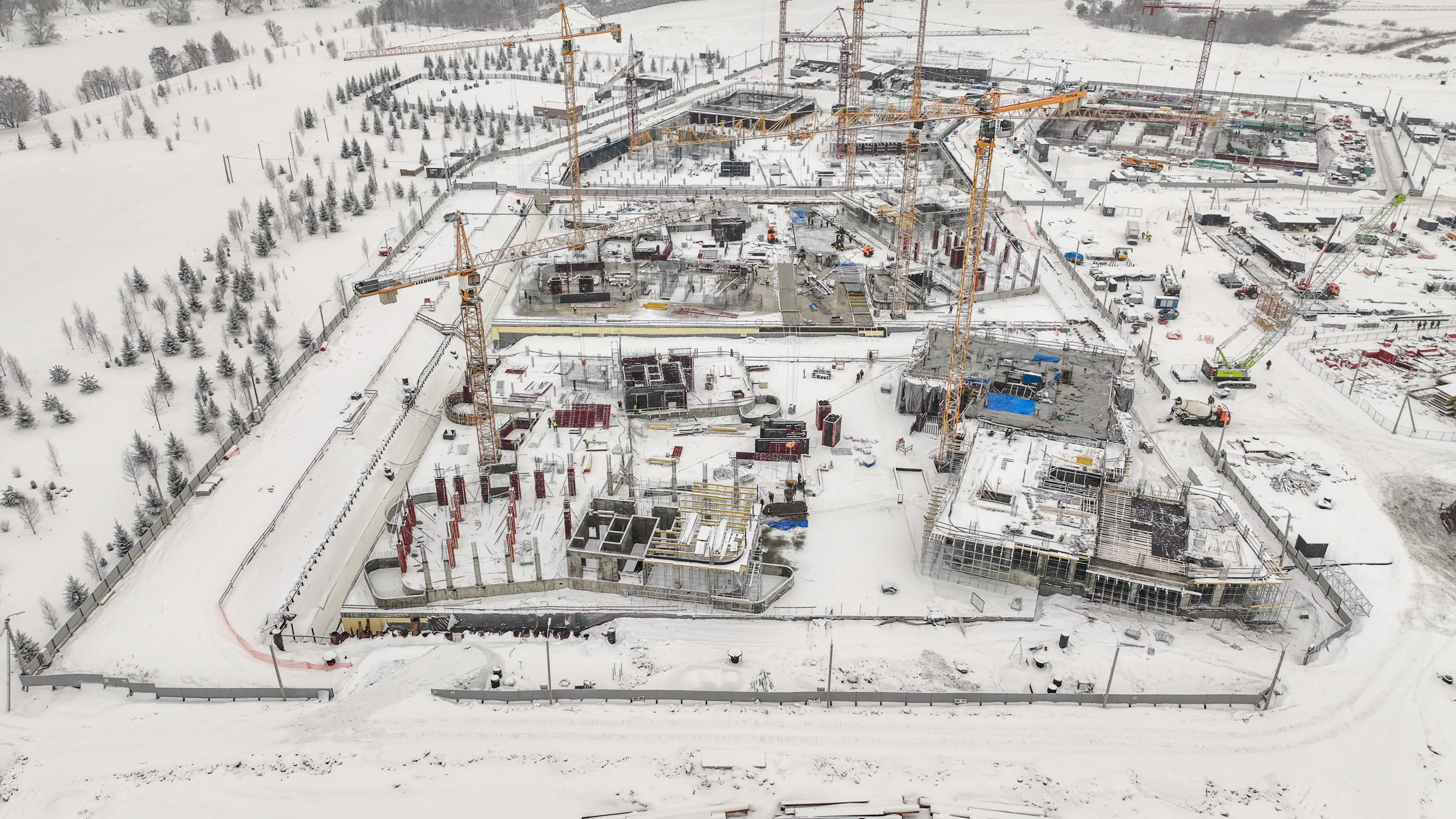 СберСити - квартал В20 ход строительства