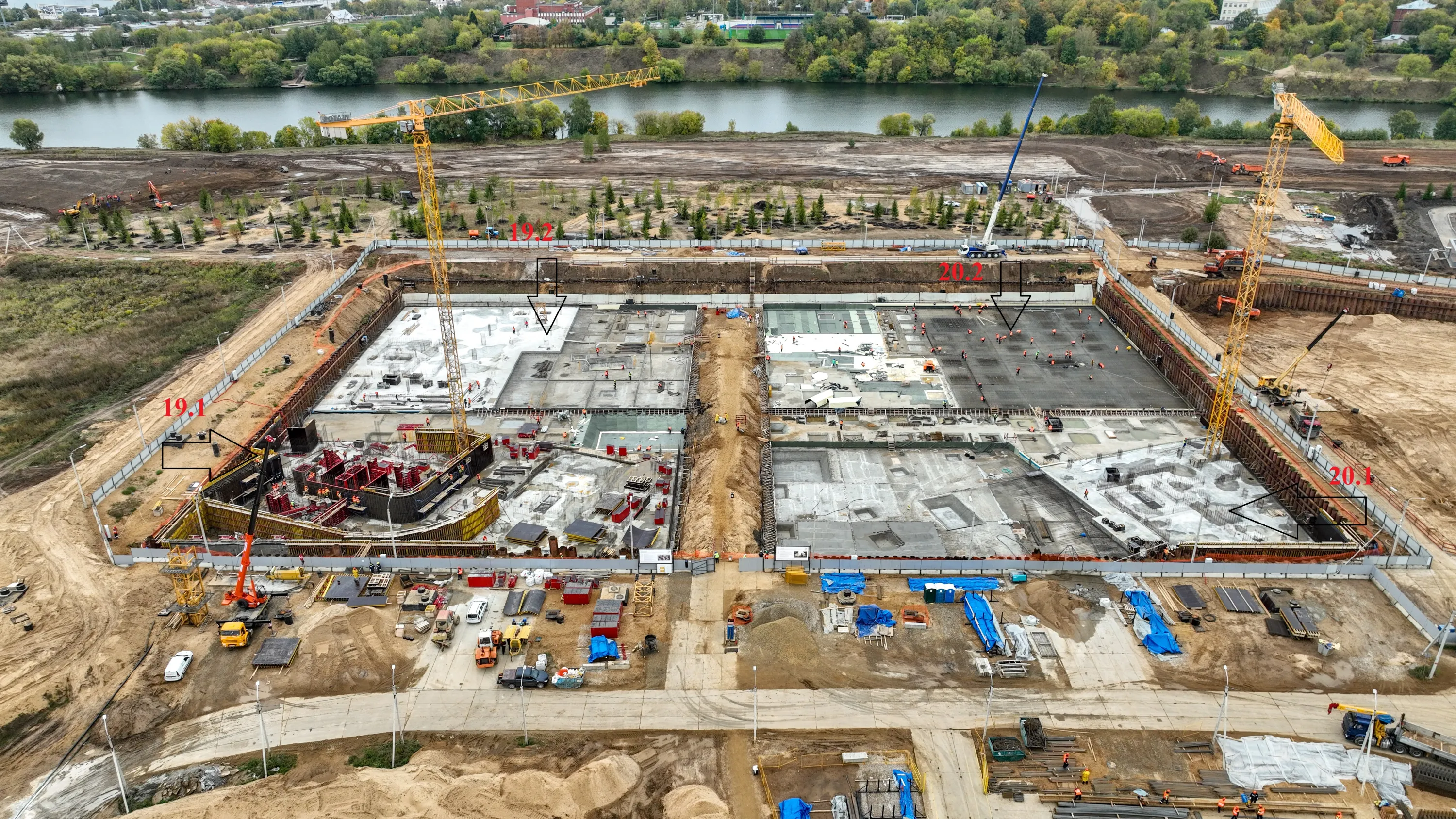 СберСити - квартал В20 ход строительства