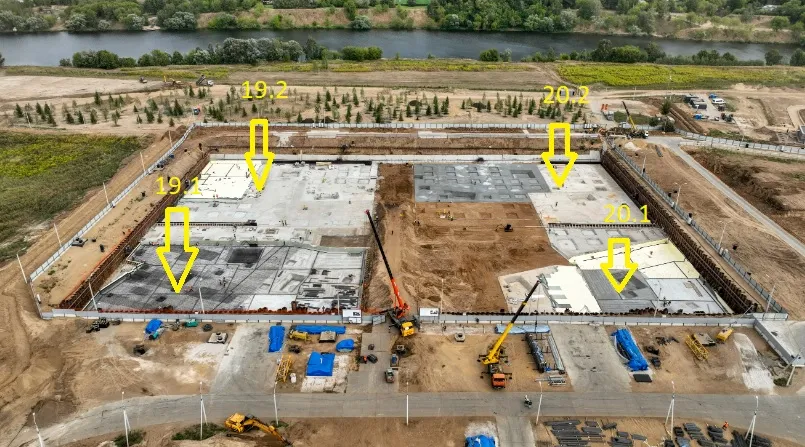 СберСити - квартал В20 ход строительства