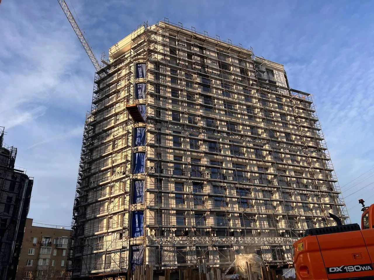 ЖК ДОМ XXII ход строительства