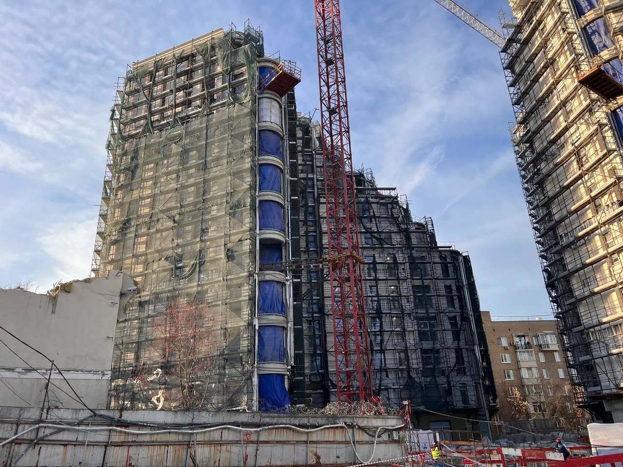 ЖК ДОМ XXII ход строительства